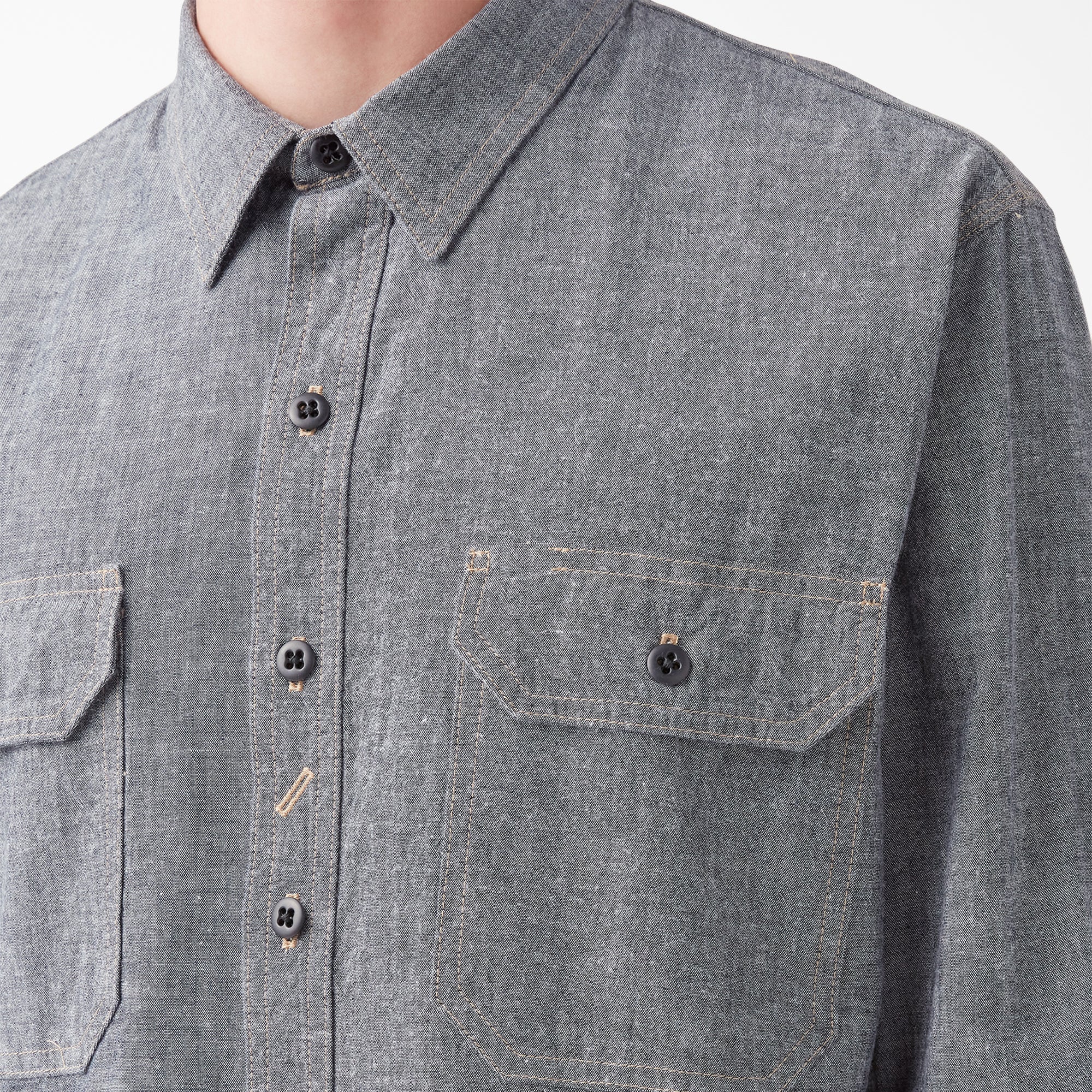 Dickies 1922 Long Sleeve Work Shirt - Image 5