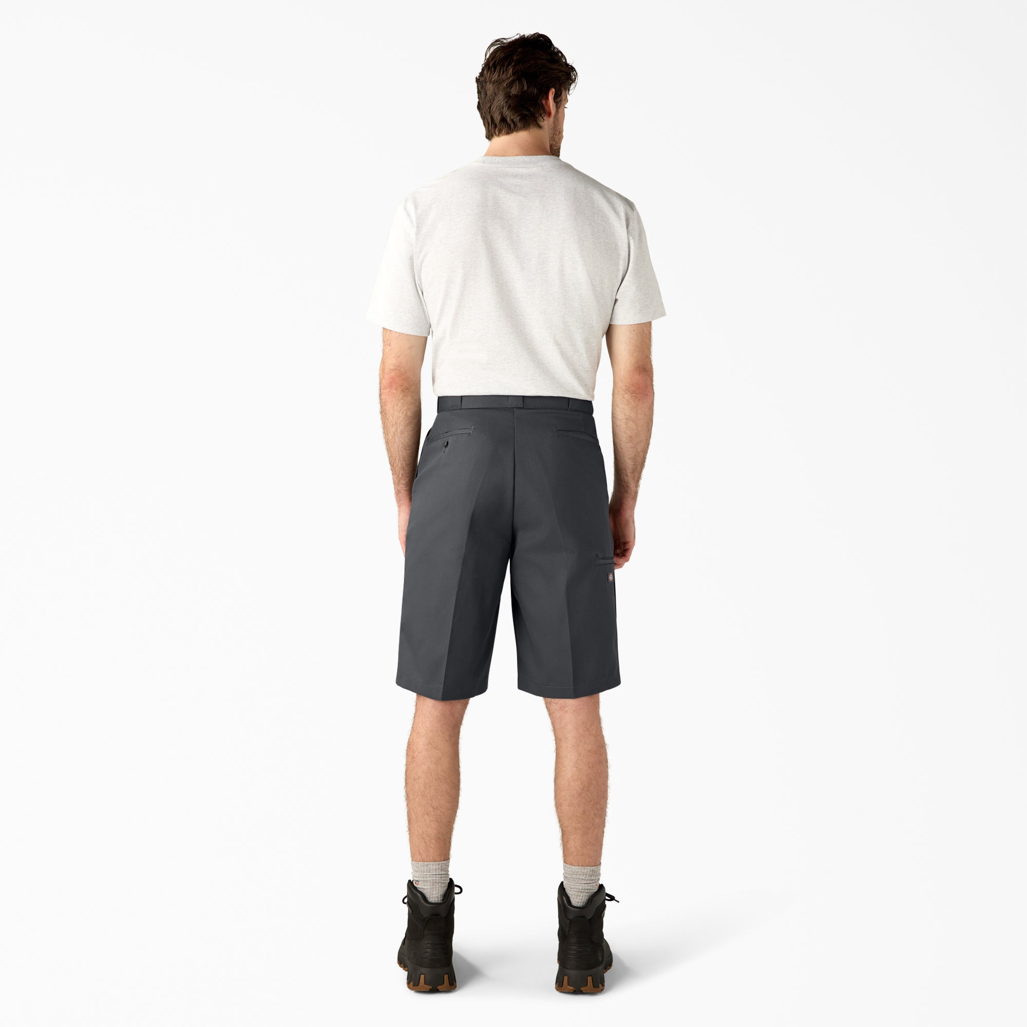 Loose Fit Flat Front Work Shorts. 13 - Image 6