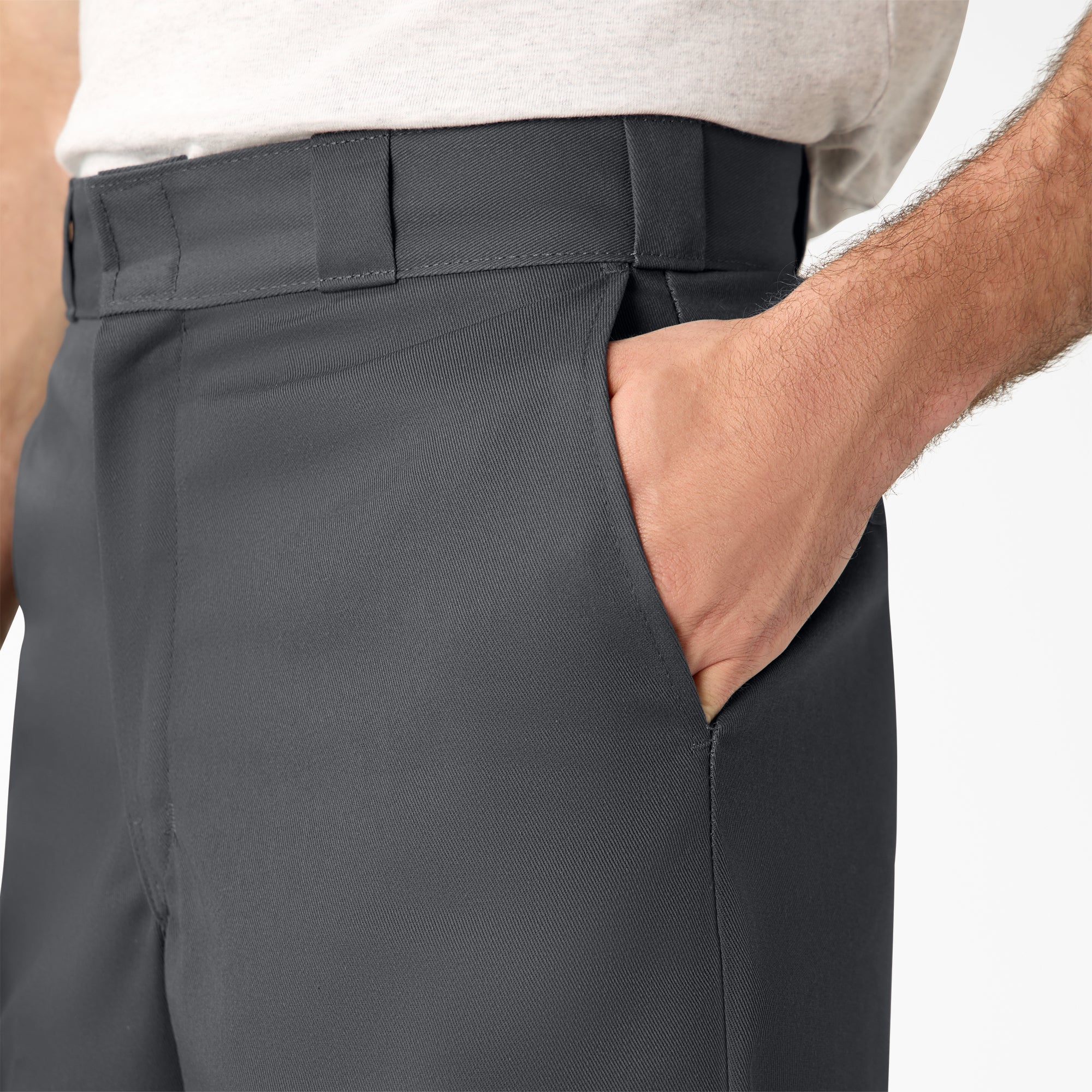 Loose Fit Flat Front Work Shorts. 13 - Image 7