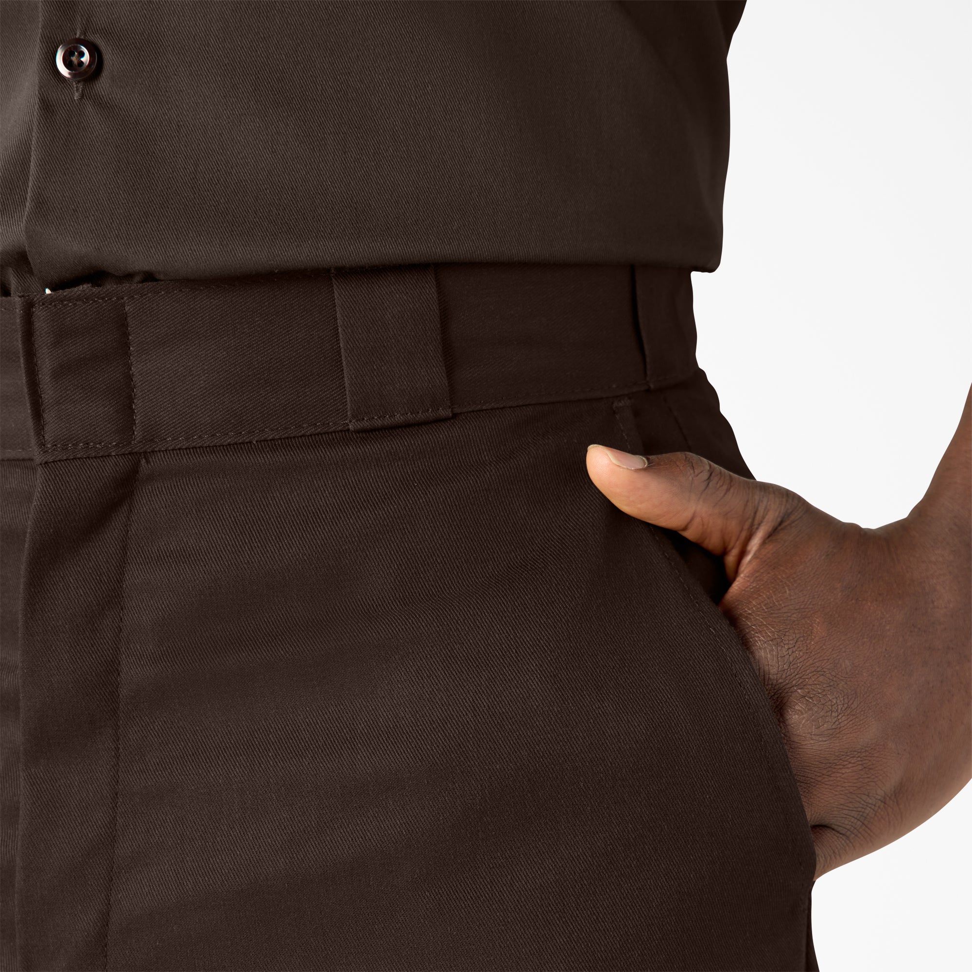 Loose Fit Flat Front Work Shorts. 13 - Image 11