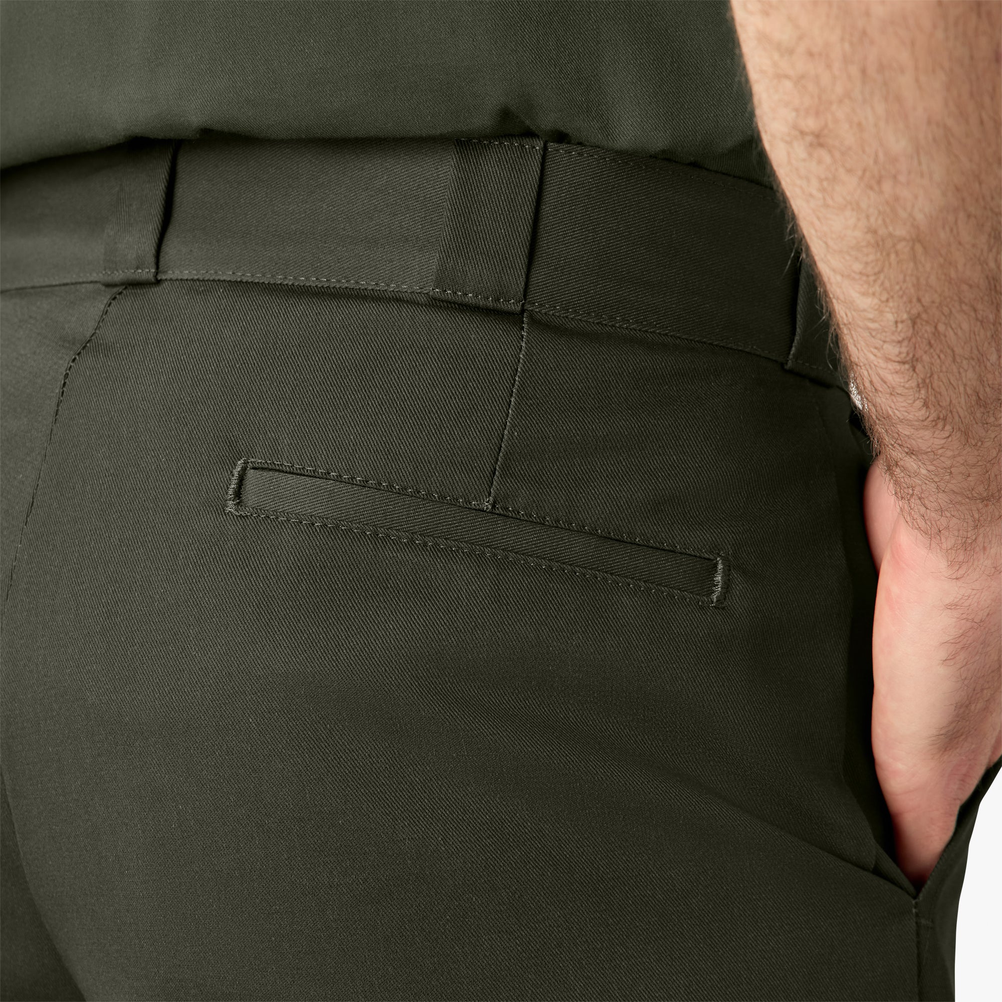 Loose Fit Flat Front Work Shorts. 13 - Image 9