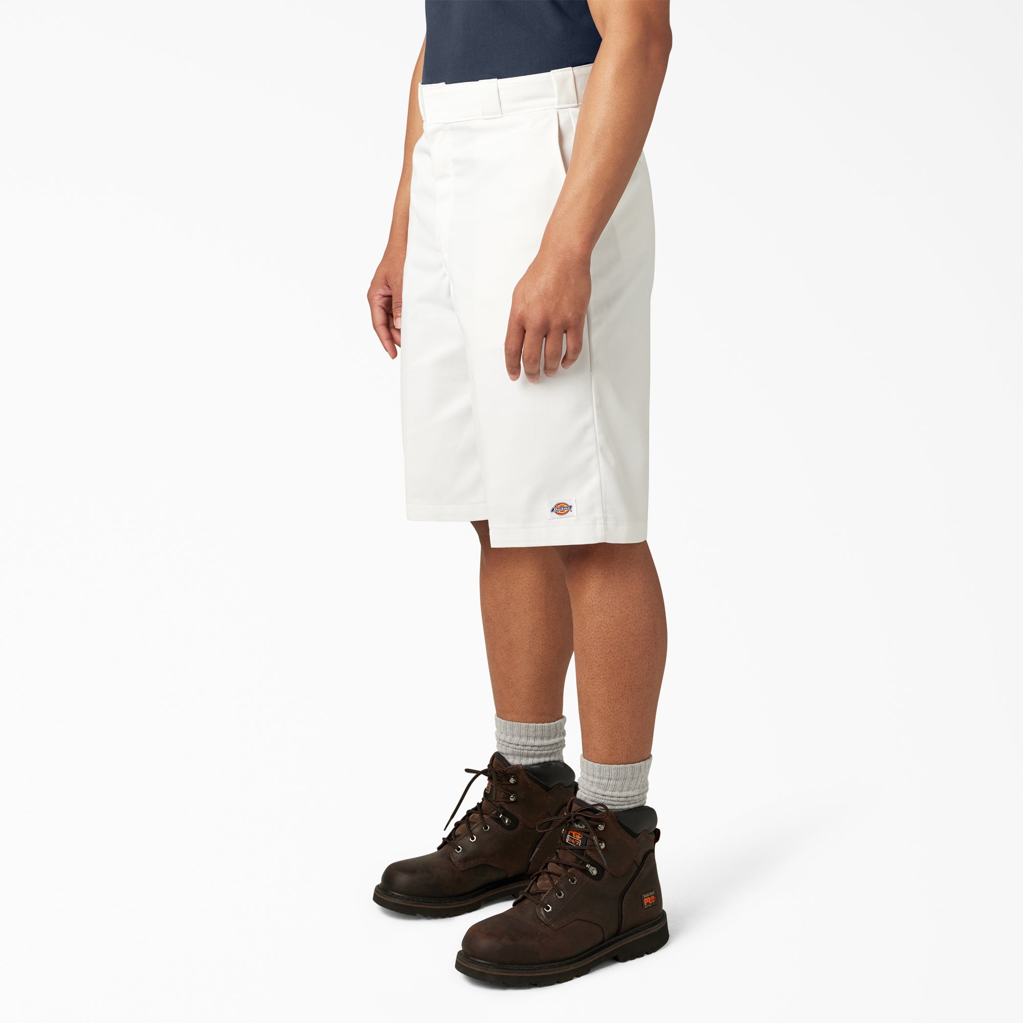Loose Fit Flat Front Work Shorts. 13 - Image 3