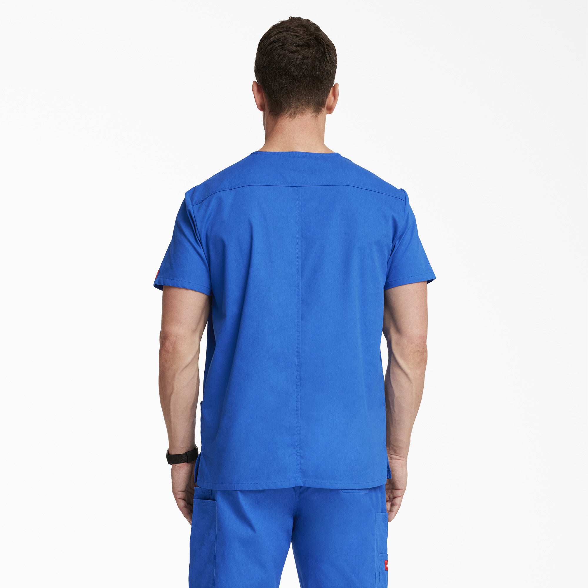 Men's EDS Signature V-Neck Scrub Top - Image 2