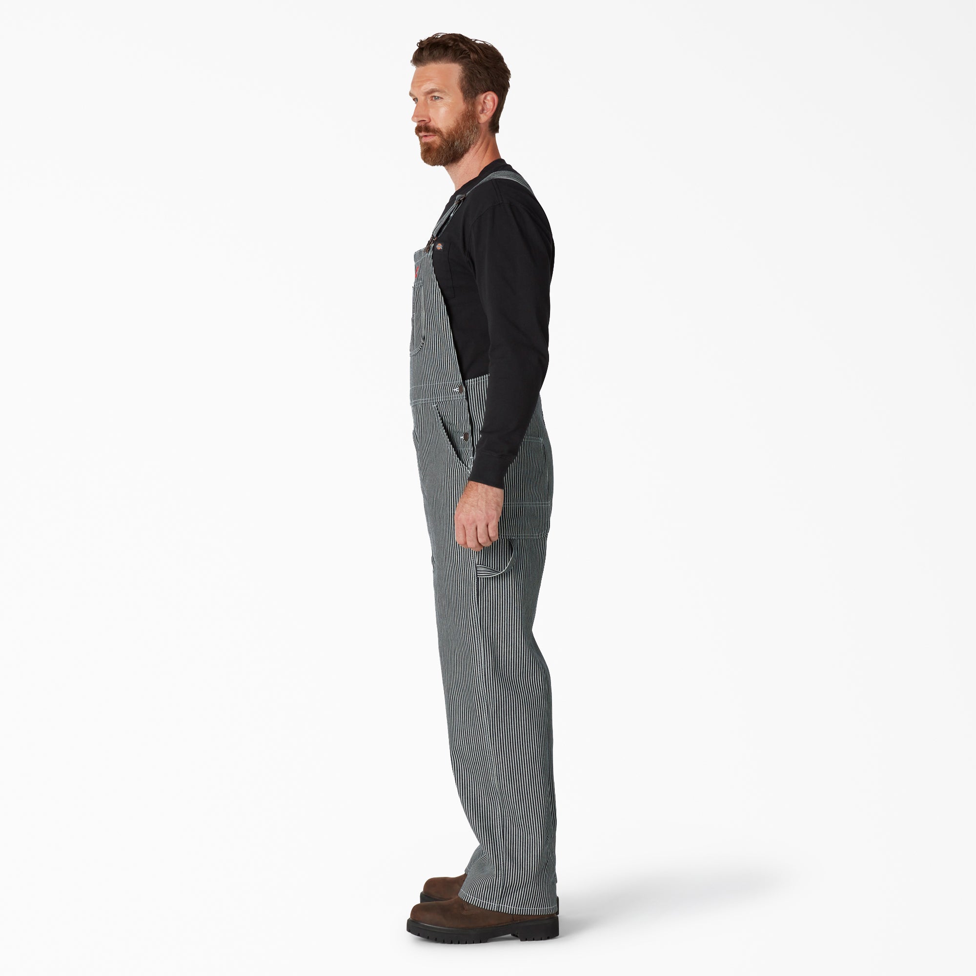 Hickory Stripe Bib Overalls - Image 8
