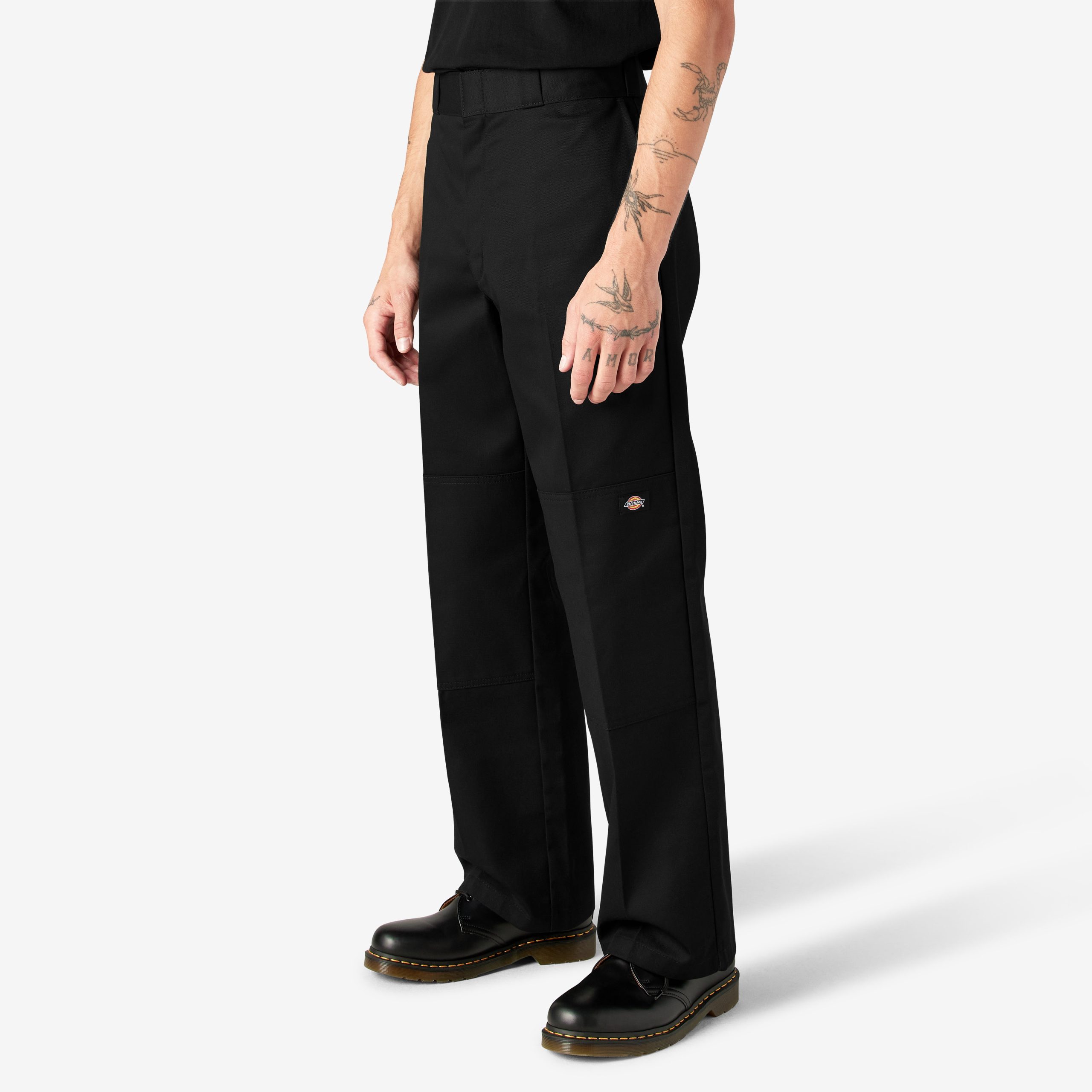 Loose Fit Double Knee Work Pants - Image 3
