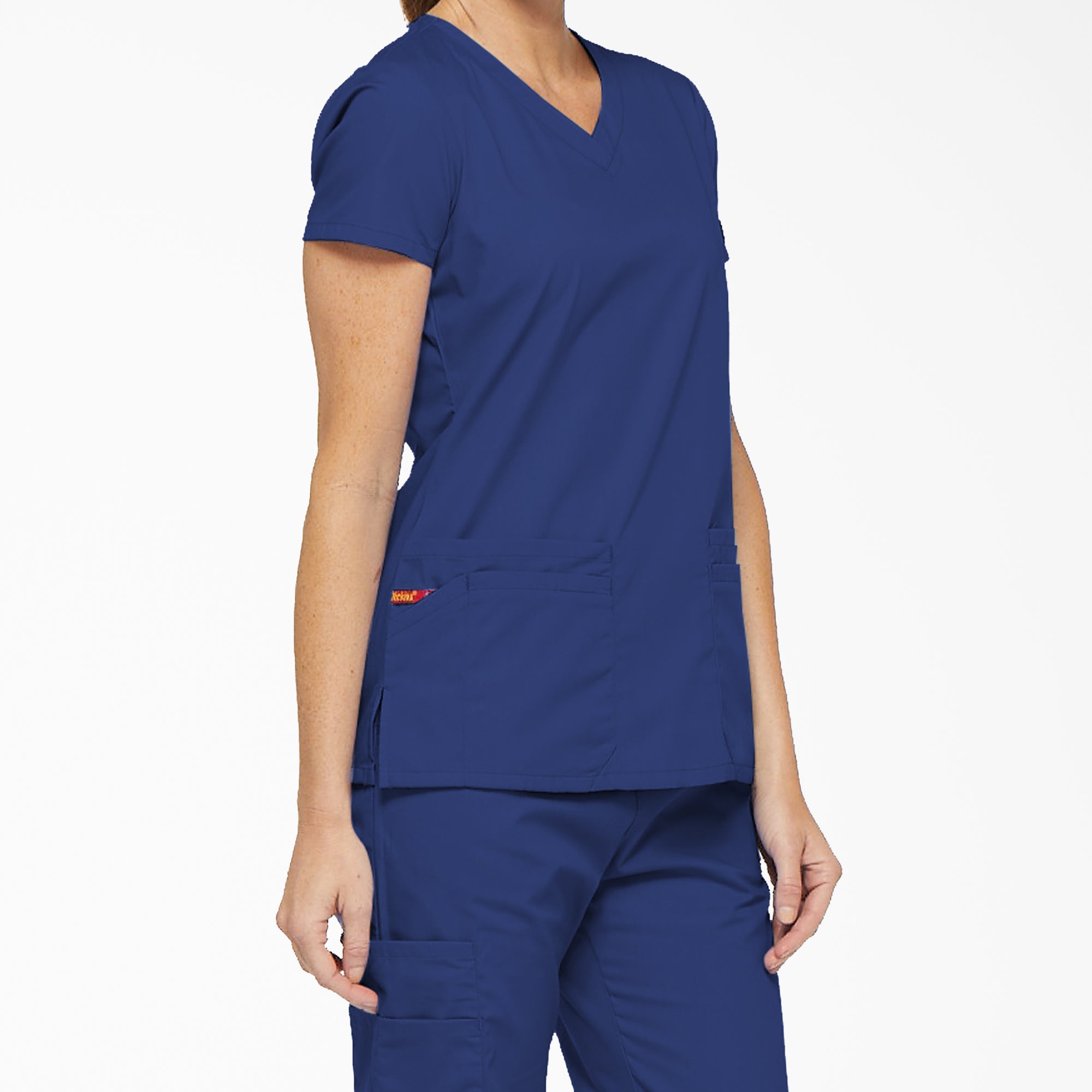Women's EDS Signature V-Neck Scrub Top - Image 4