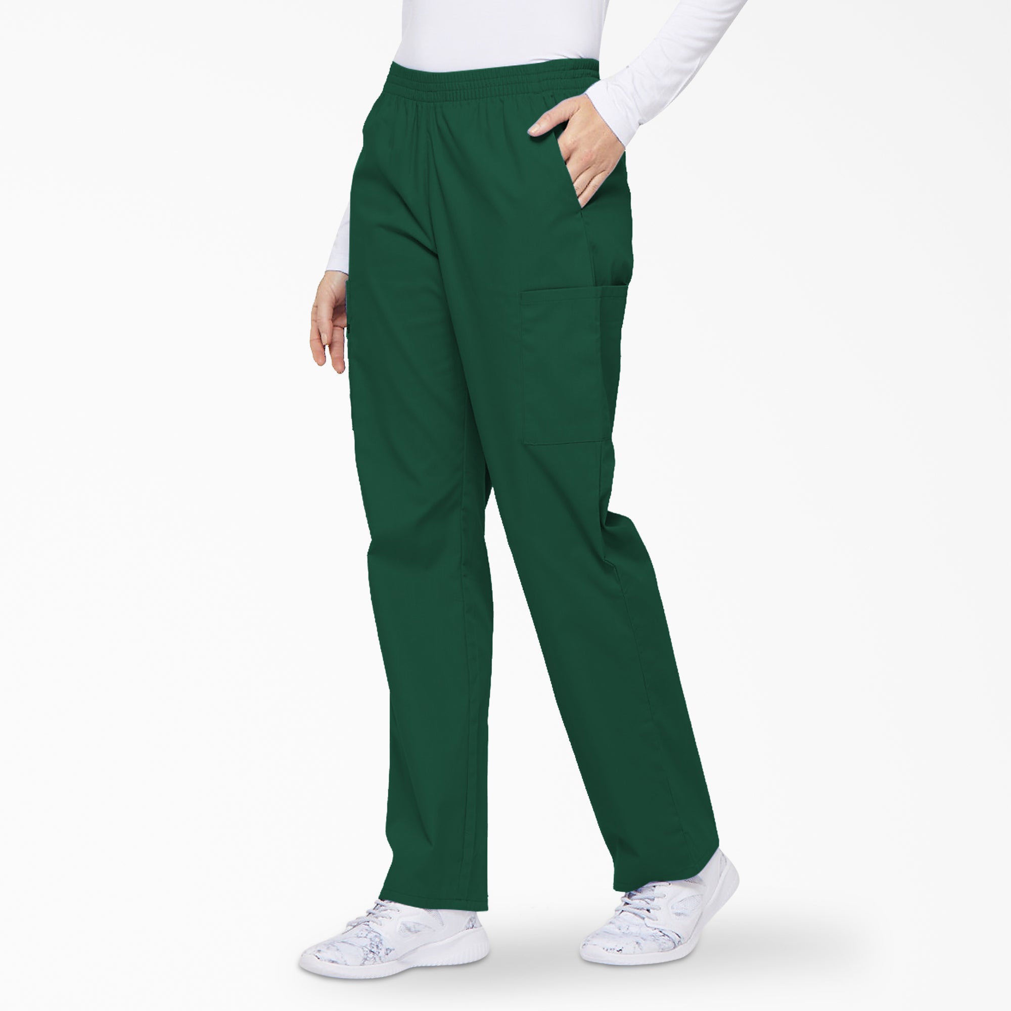 Women's EDS Signature Cargo Scrub Pants - Image 3
