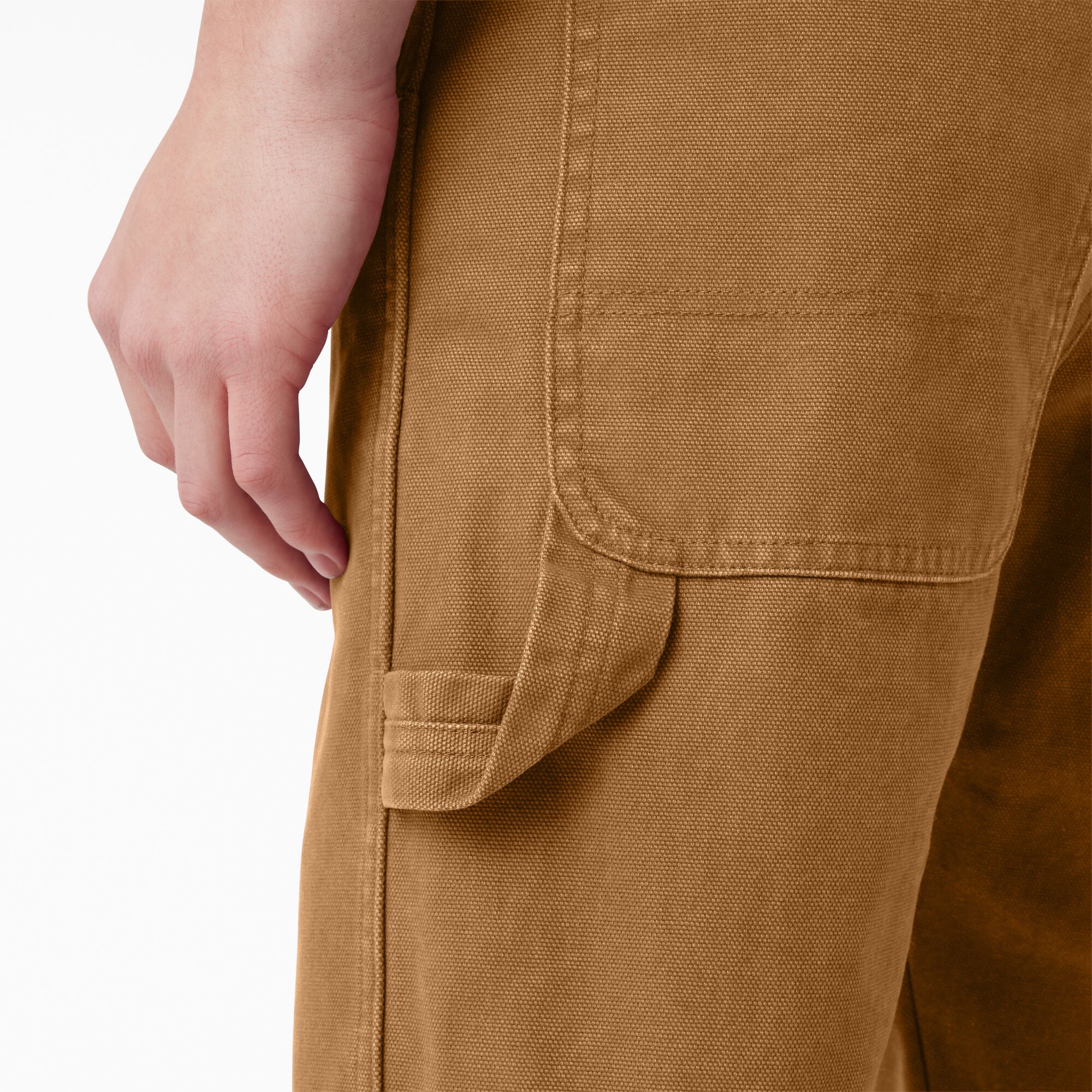 Relaxed Fit Stonewashed Duck Carpenter Pants - Image 6