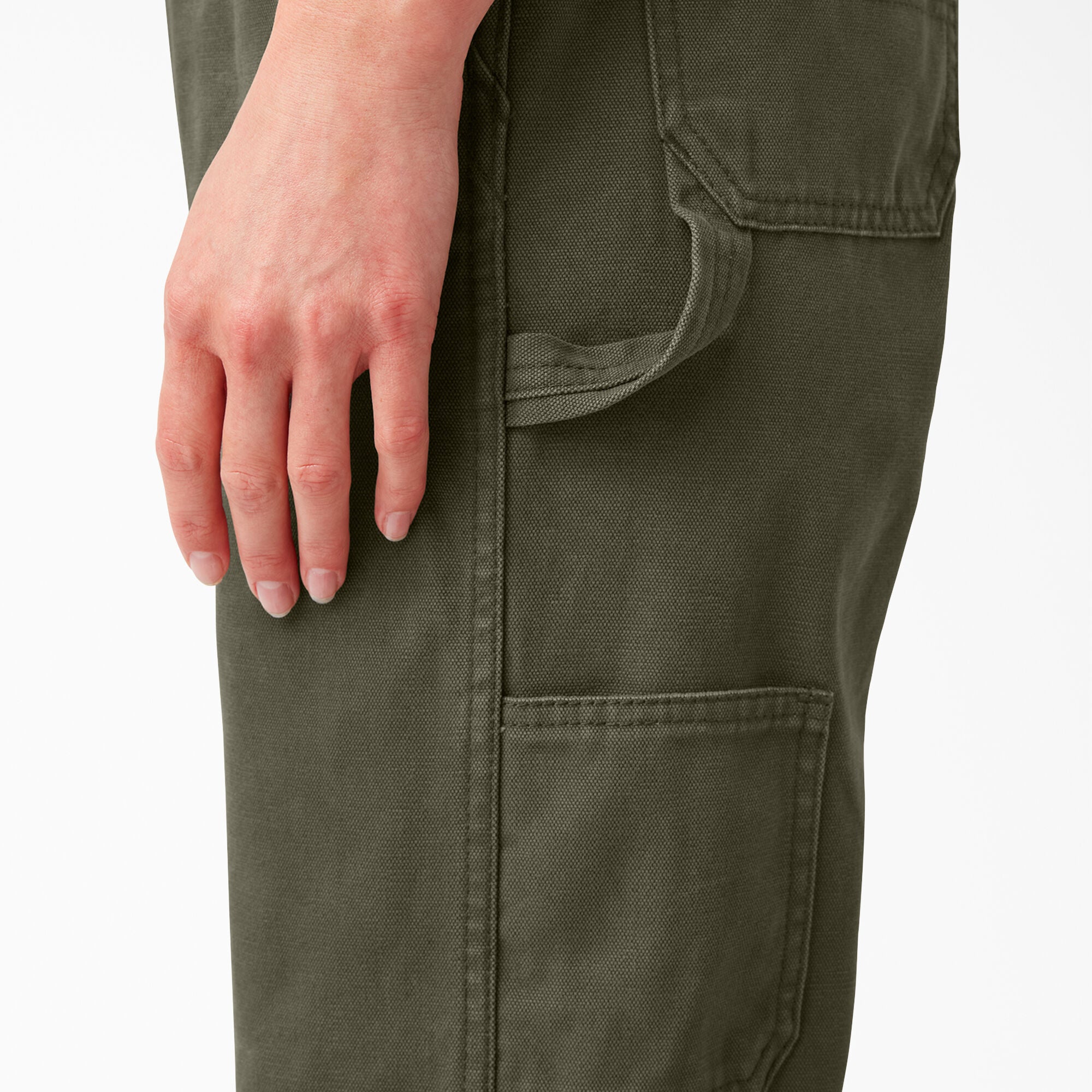 Women's Relaxed Fit Bib Overalls - Image 6