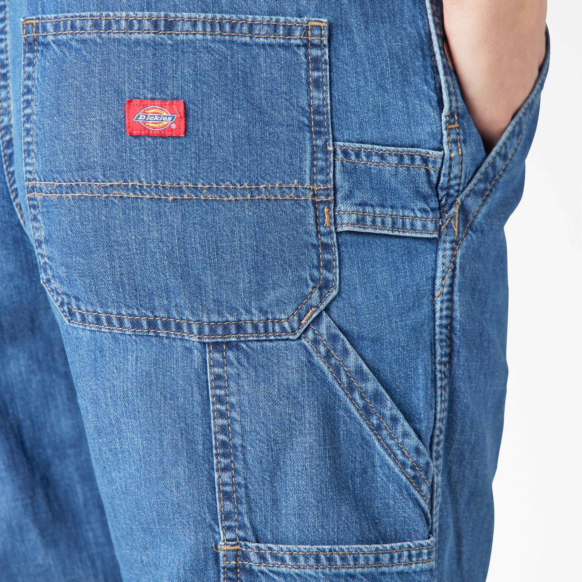 Women's Relaxed Fit Bib Overalls - Image 8