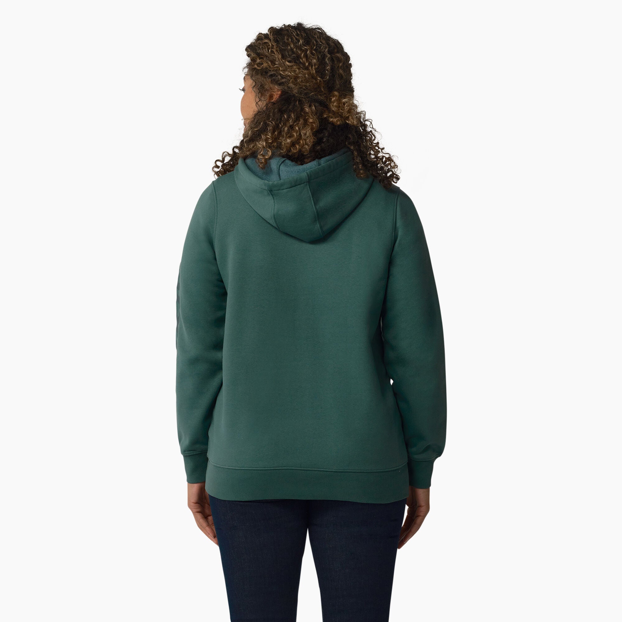 Women's Water Repellent Sleeve Logo Hoodie - Image 2
