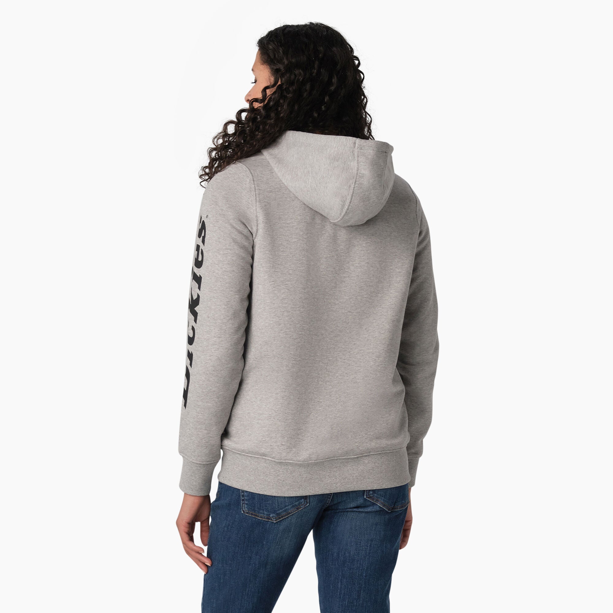 Women's Water Repellent Sleeve Logo Hoodie - Image 2