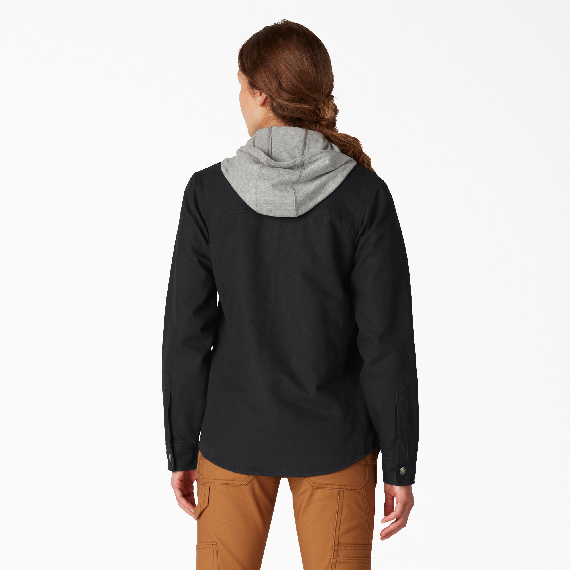 Women's Duck Hooded Shirt Jacket - Image 2