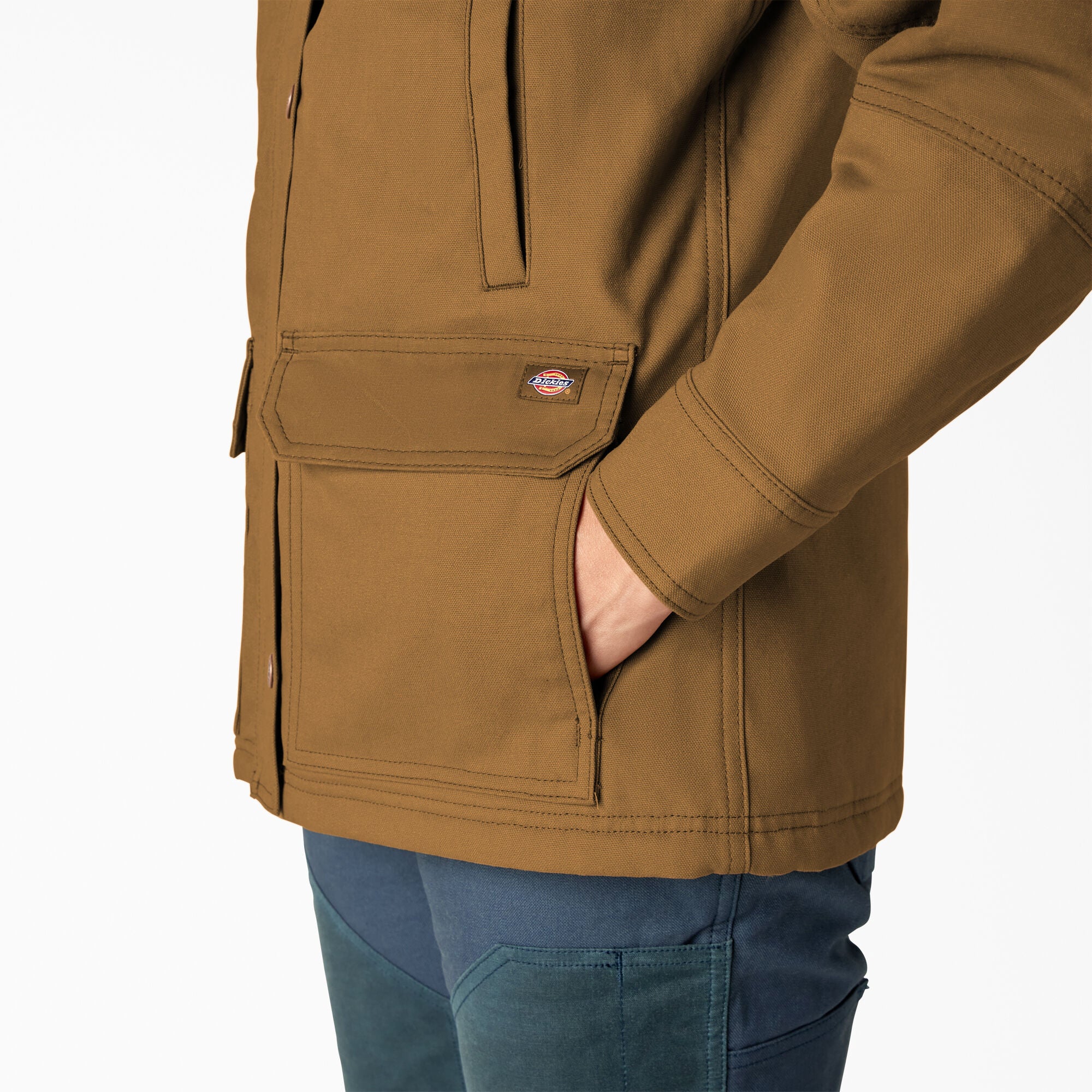 Women's Waxed Canvas Chore Coat - Image 5