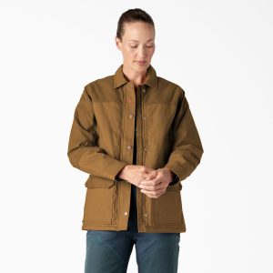 Women's Waxed Canvas Chore Coat