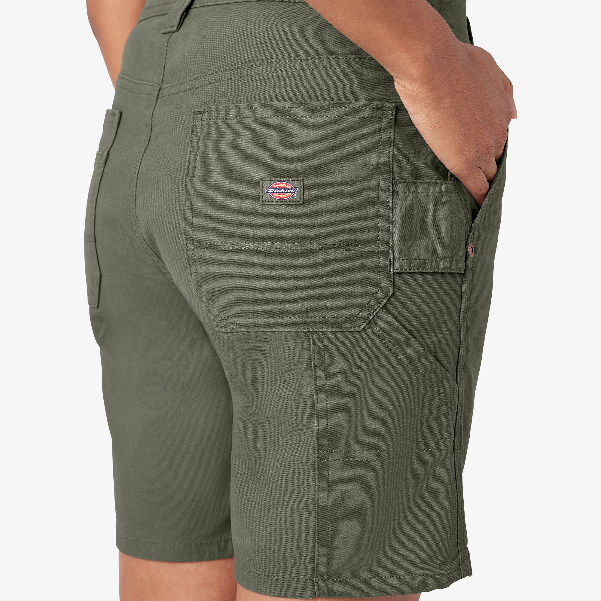 Women's Duck Carpenter Shorts. 7 - Image 7