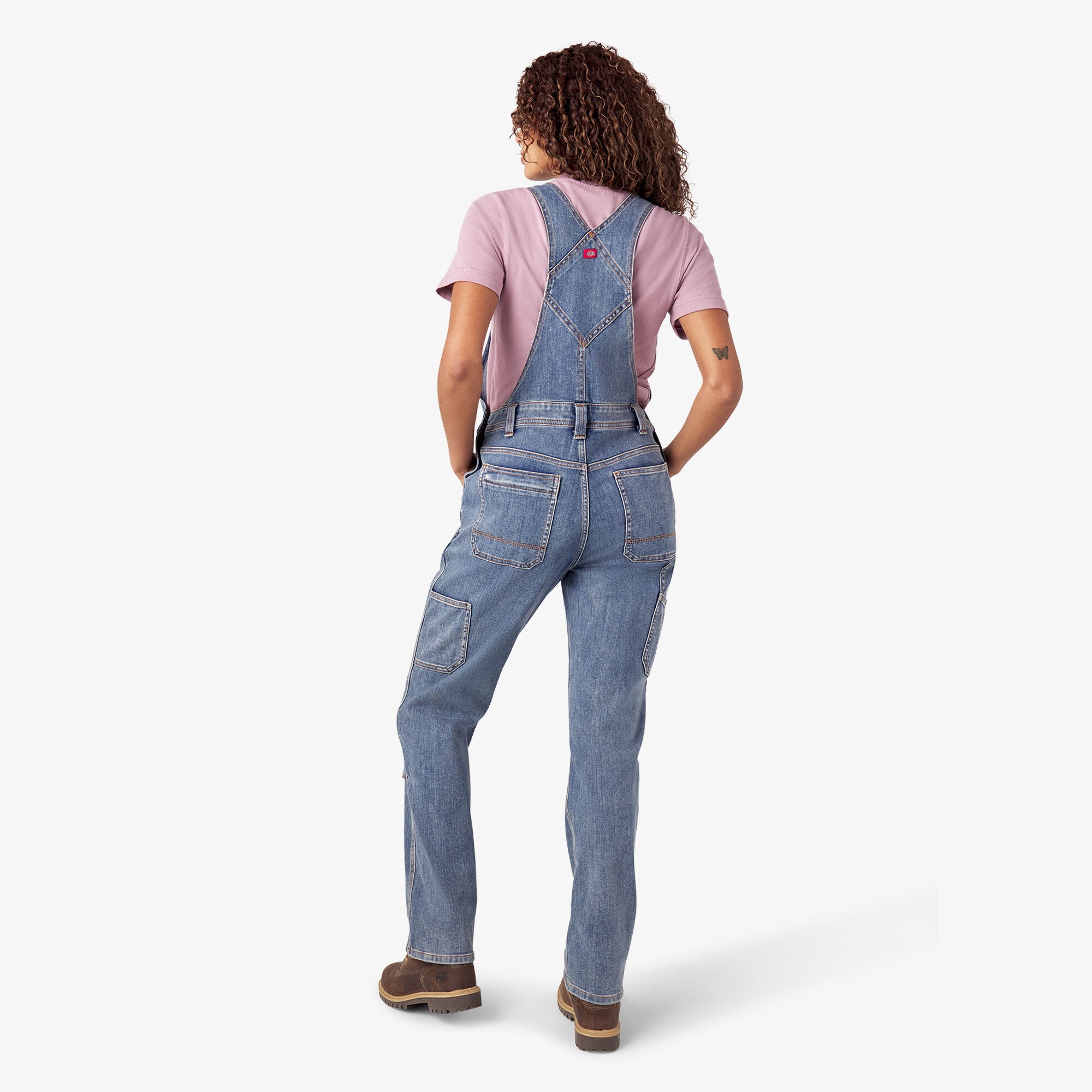 Women's Double Front Bib Overalls - Image 6