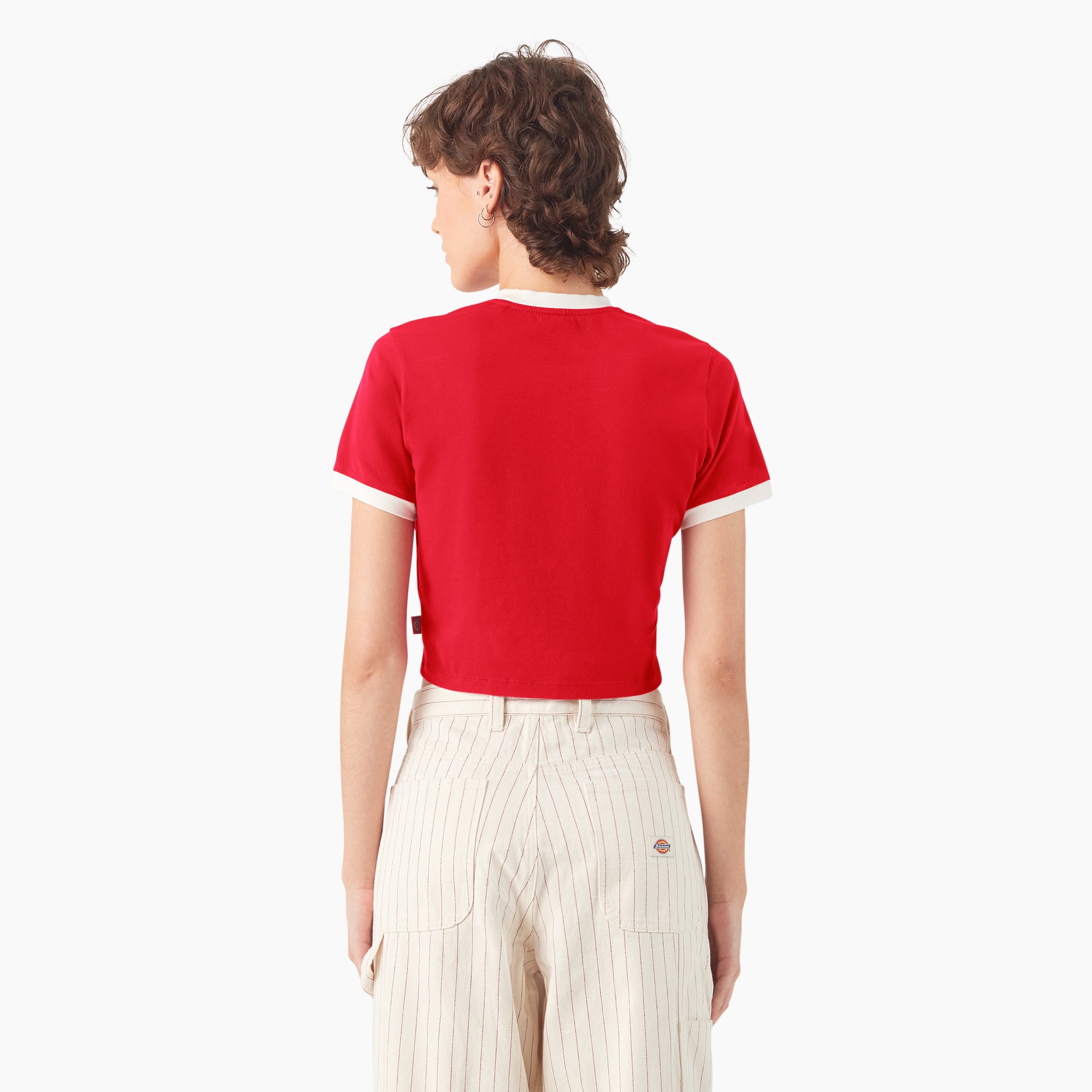 Women's Lewistown Cropped Ringer T-Shirt - Image 2