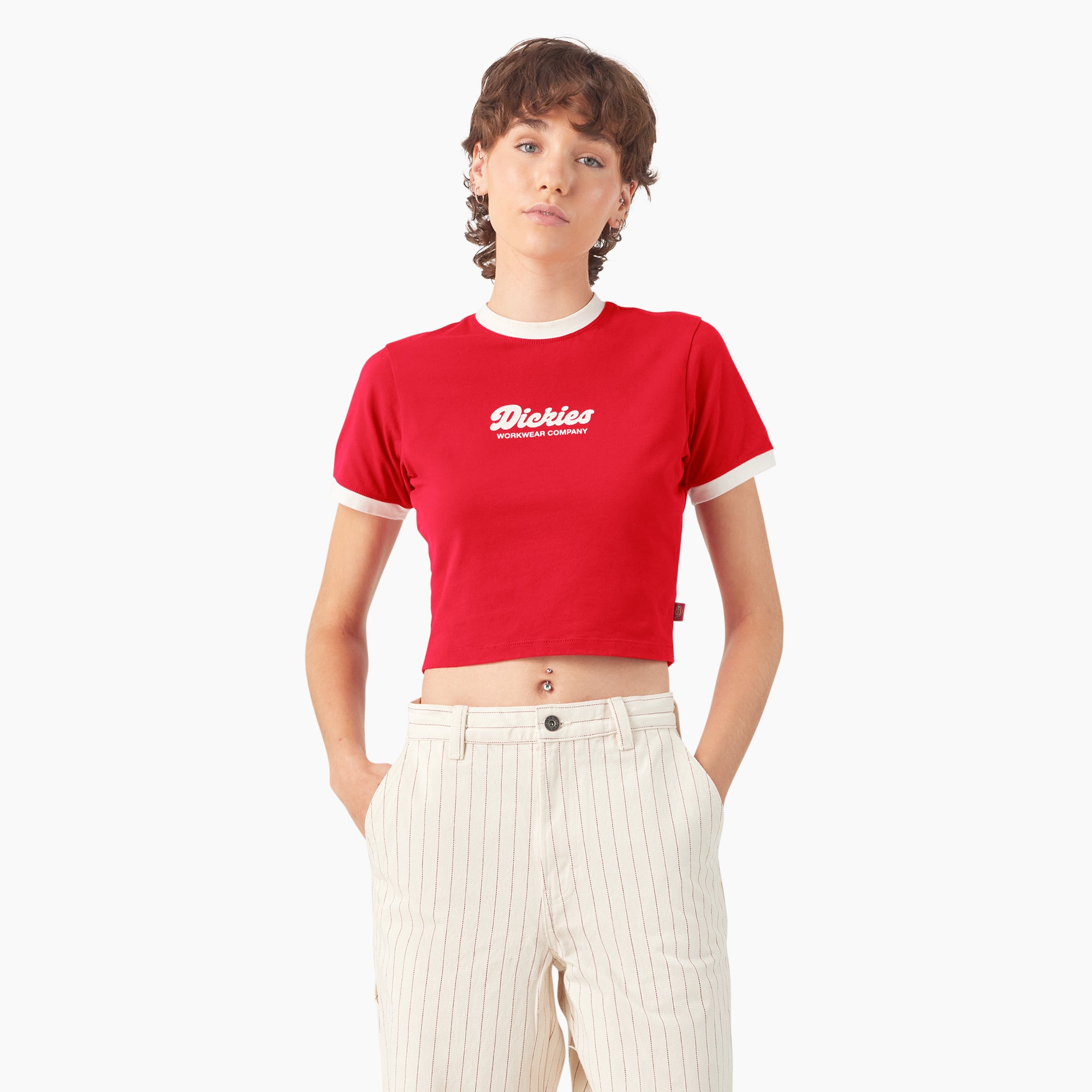 Women's Lewistown Cropped Ringer T-Shirt