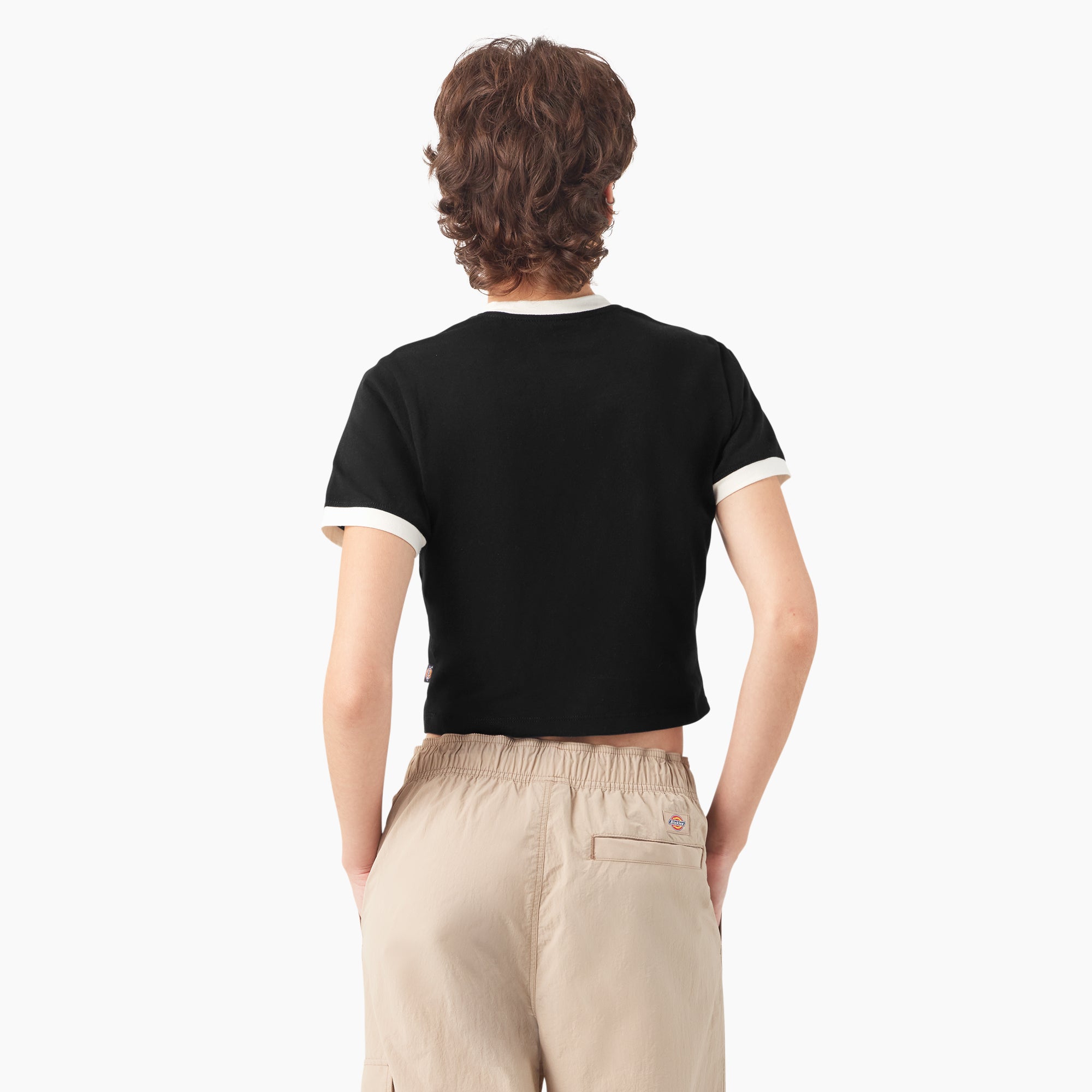 Women's Lewistown Cropped Ringer T-Shirt - Image 2