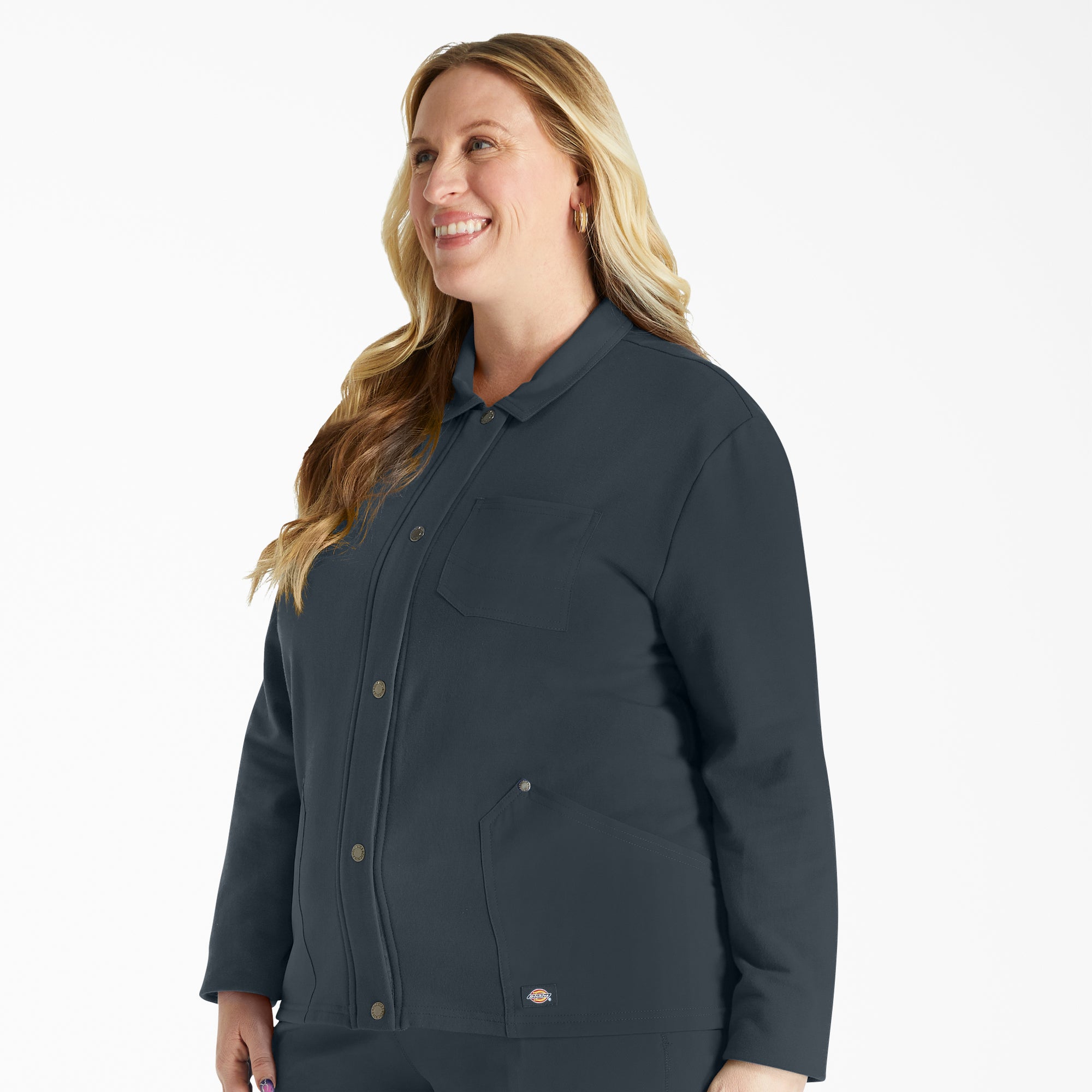 Women's EDS NXT Zip Front Scrub Jacket - Image 3