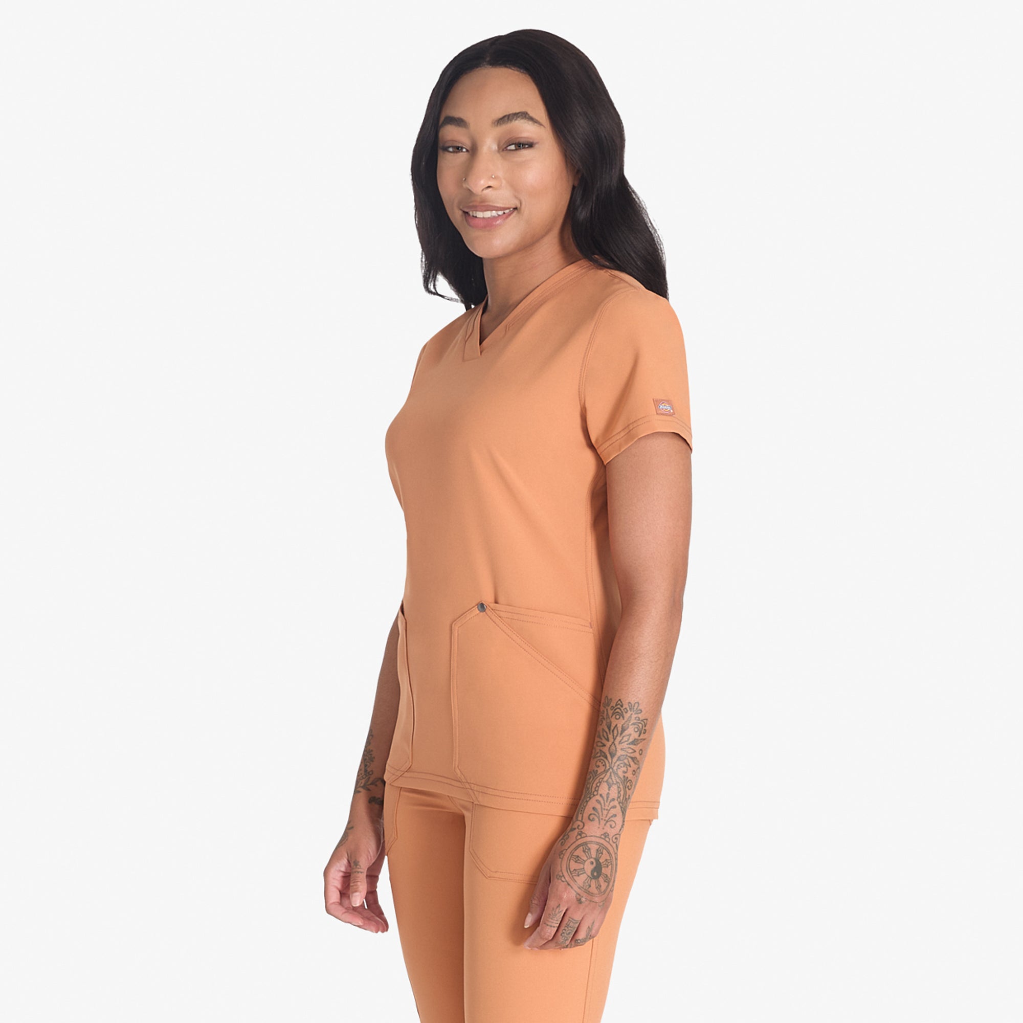 Women's EDS NXT V-Neck Scrub Top - Image 3