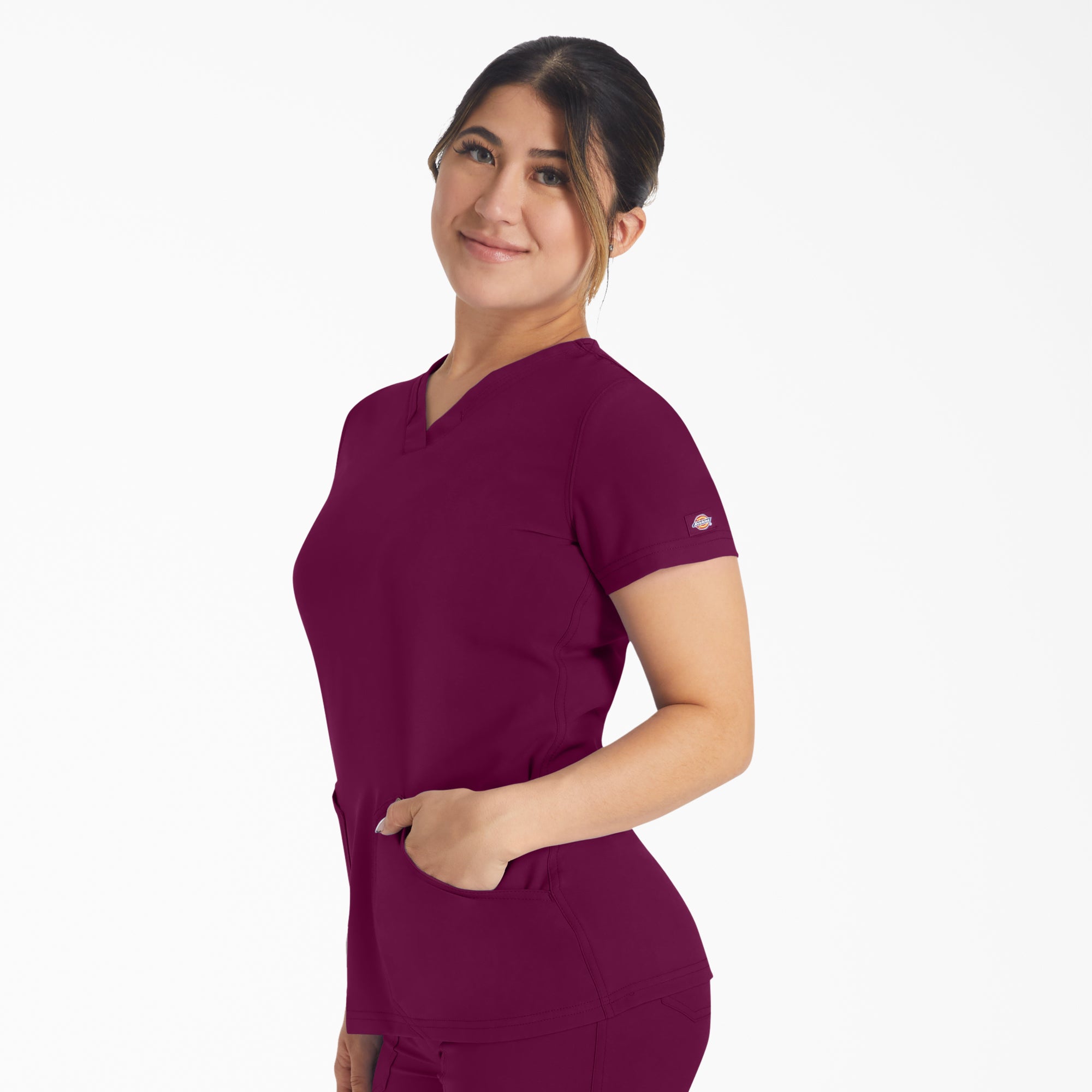 Women's EDS NXT V-Neck Scrub Top - Image 3