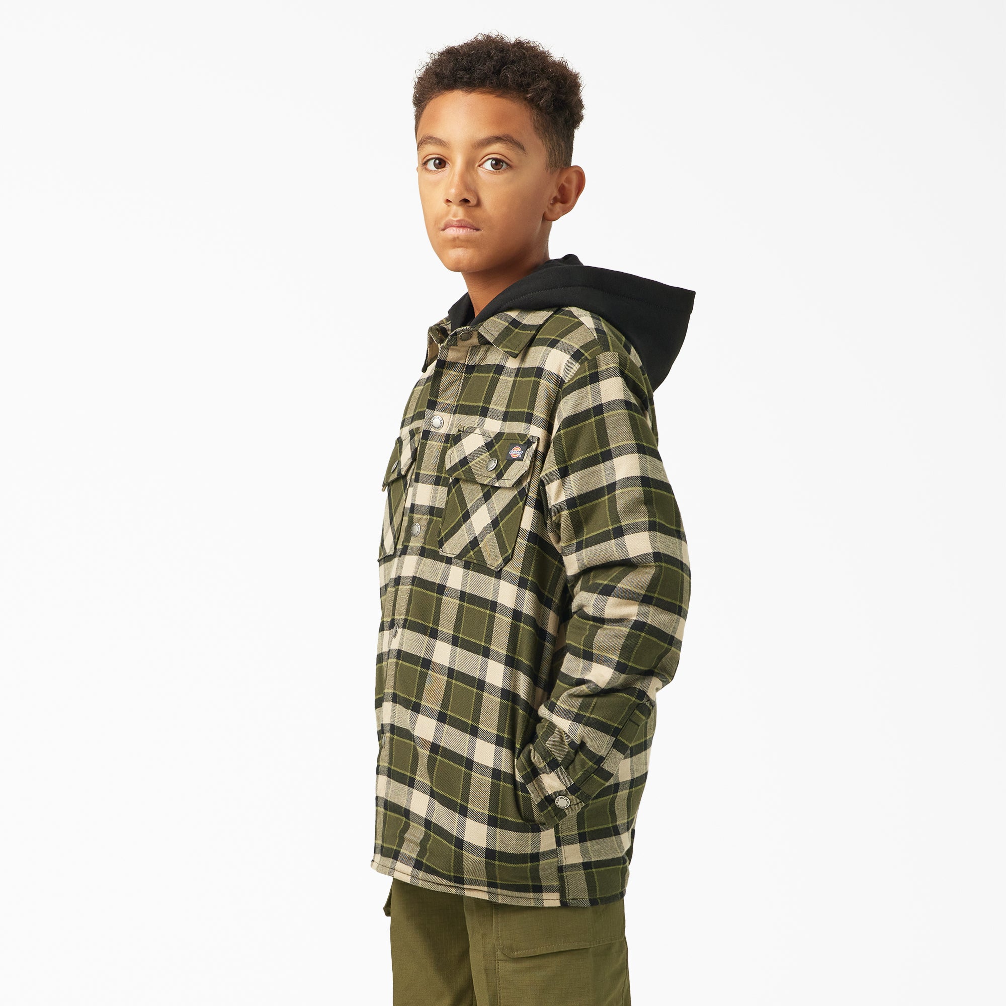 Boys' Flannel Shirt Jacket - Image 3