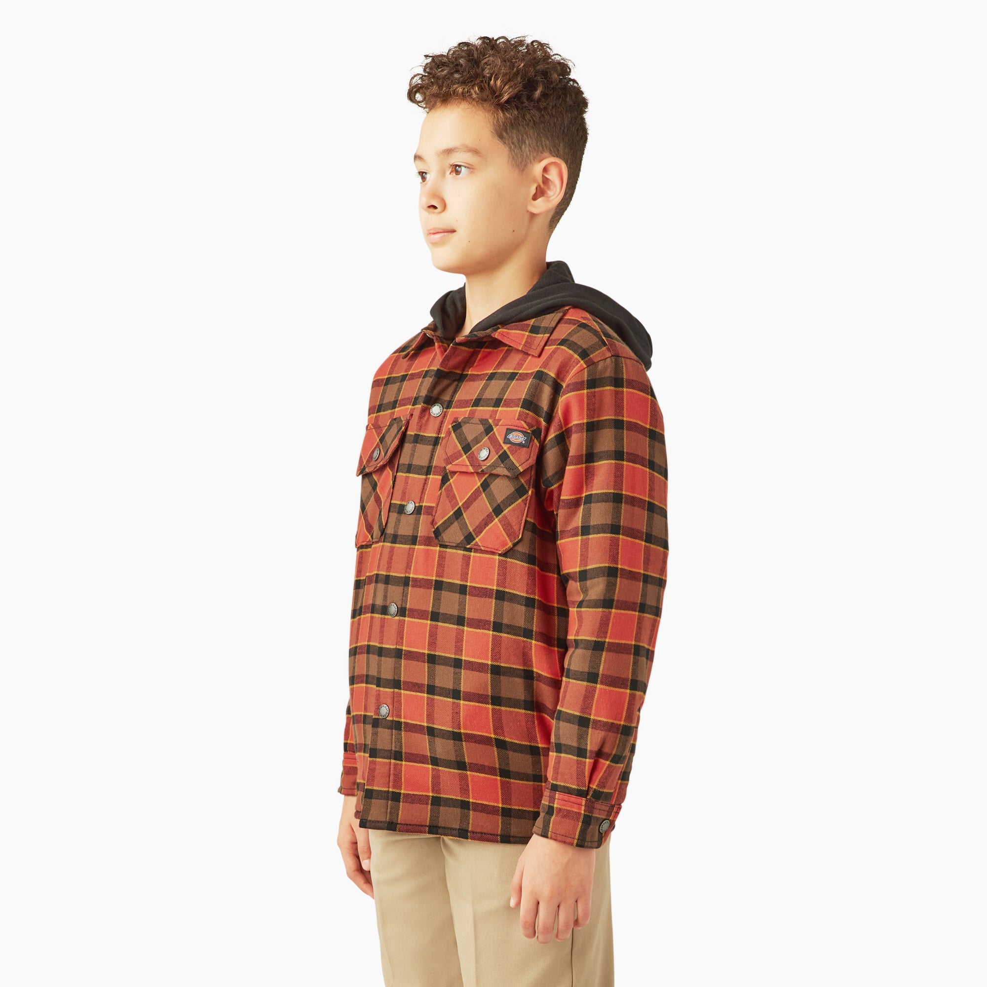 Boys' Flannel Shirt Jacket - Image 3