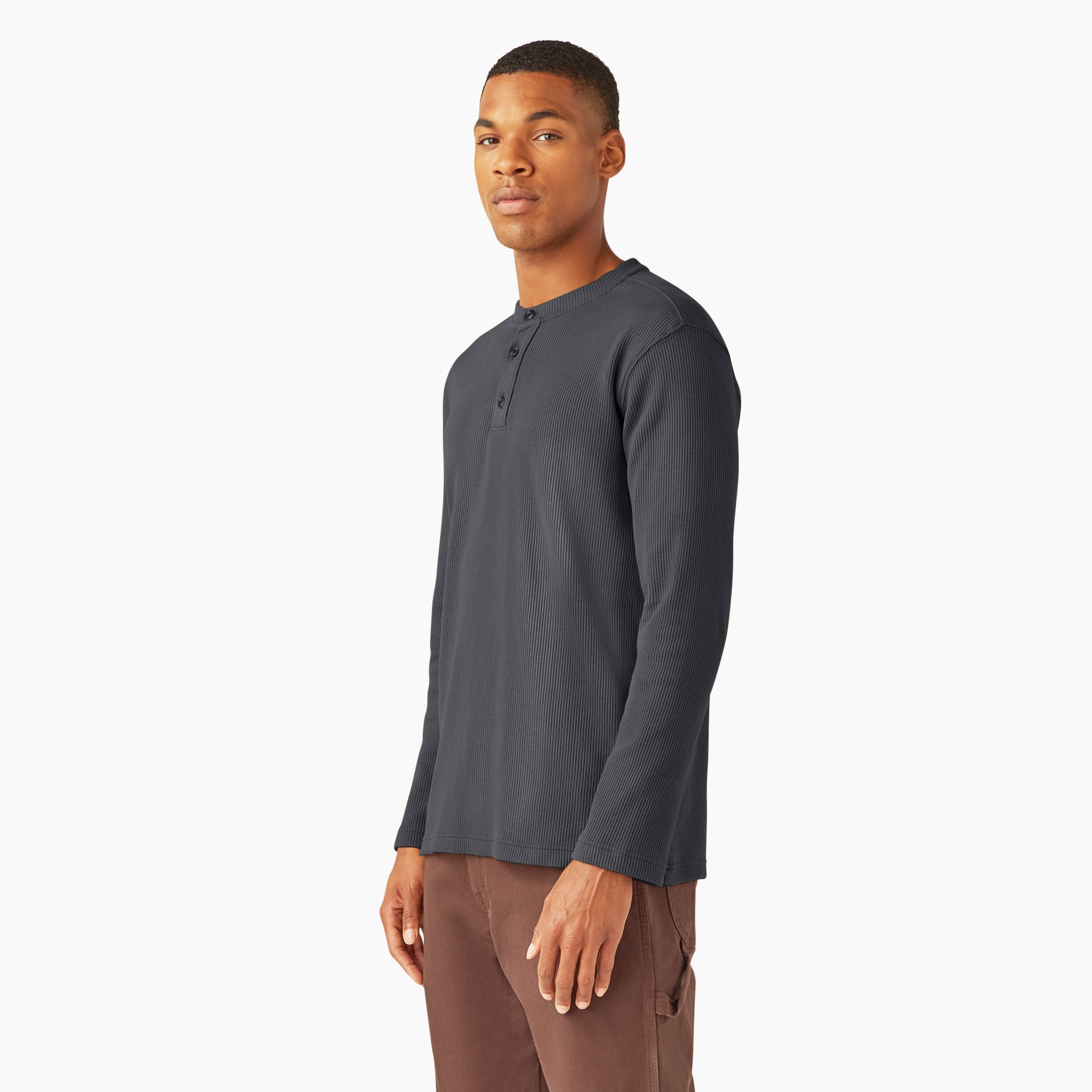 Henley Thermal Shirt - Image 2