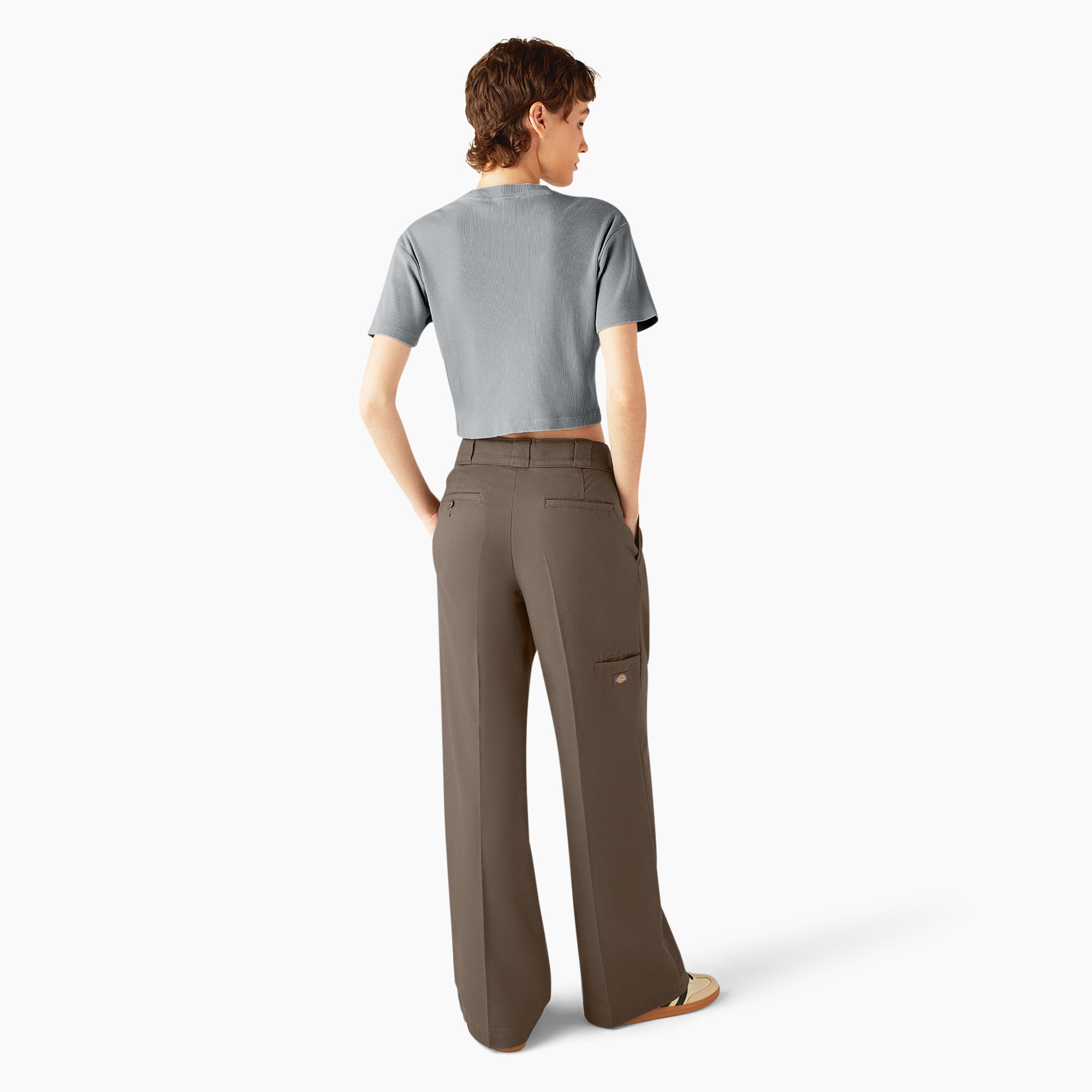 Women's Pleated Work Pants - Image 6