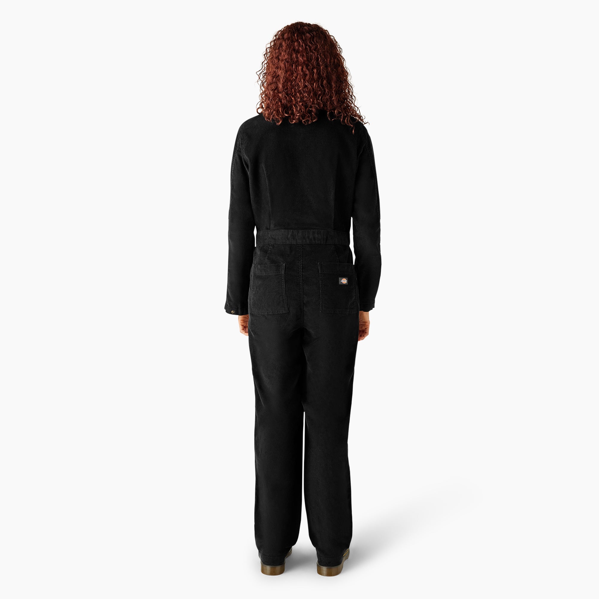 Women's Corduroy Long Sleeve Coveralls - Image 2