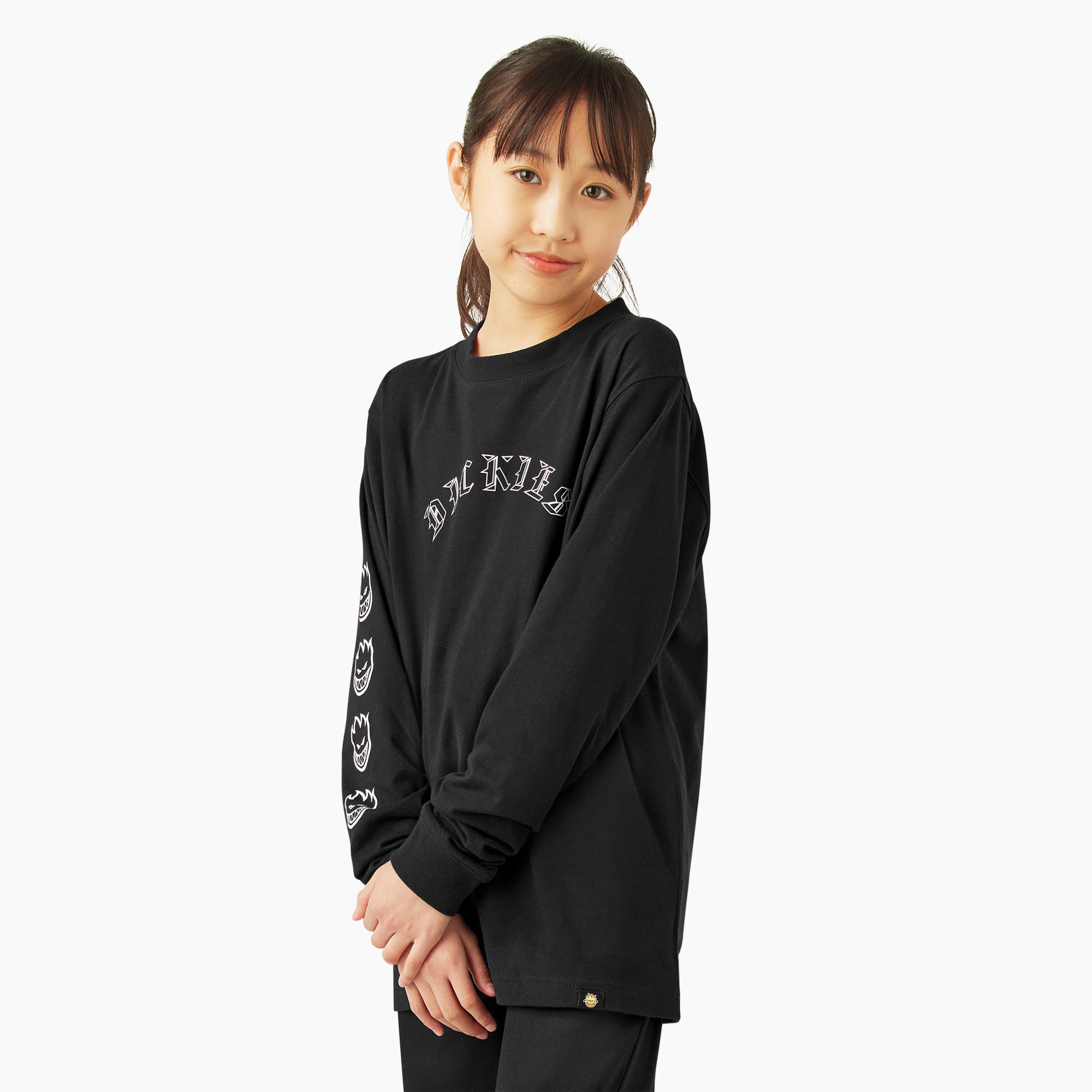 Dickies X Spitfire Kids' Long Sleeve T-Shirt - Image 3