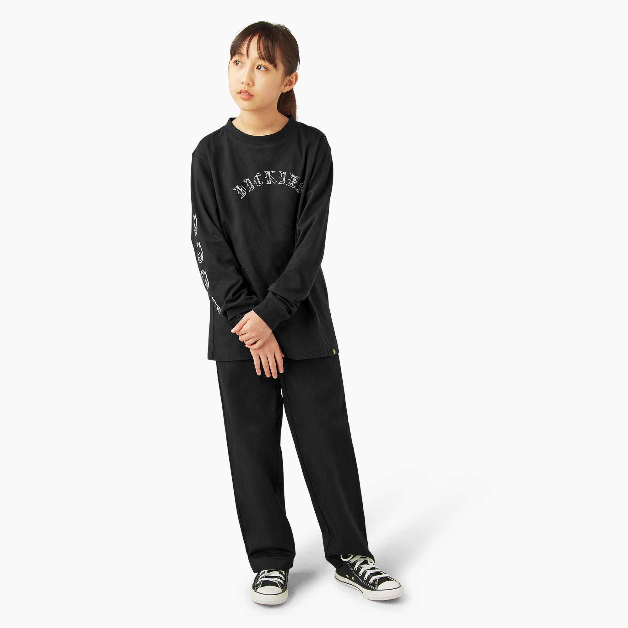 Dickies X Spitfire Kids' Long Sleeve T-Shirt - Image 5