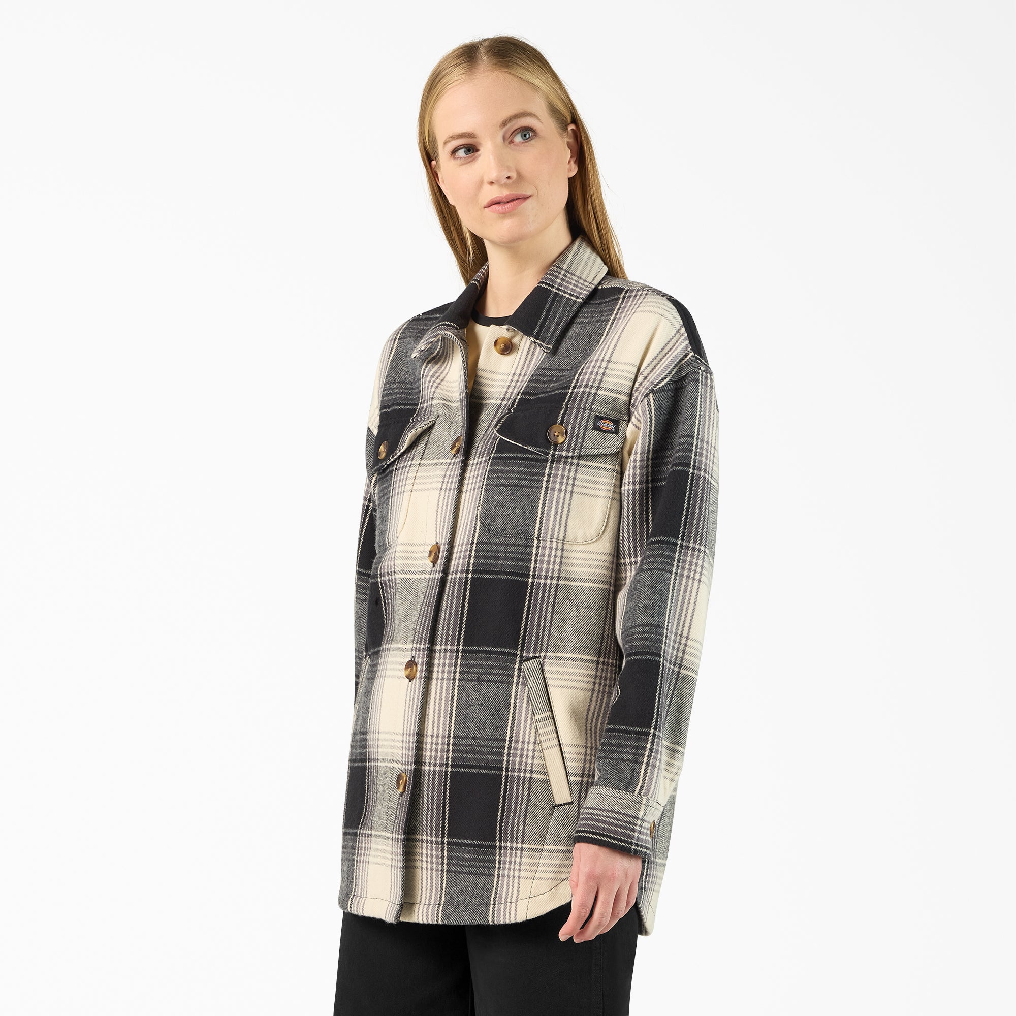 Women's Flannel Shacket - Image 3