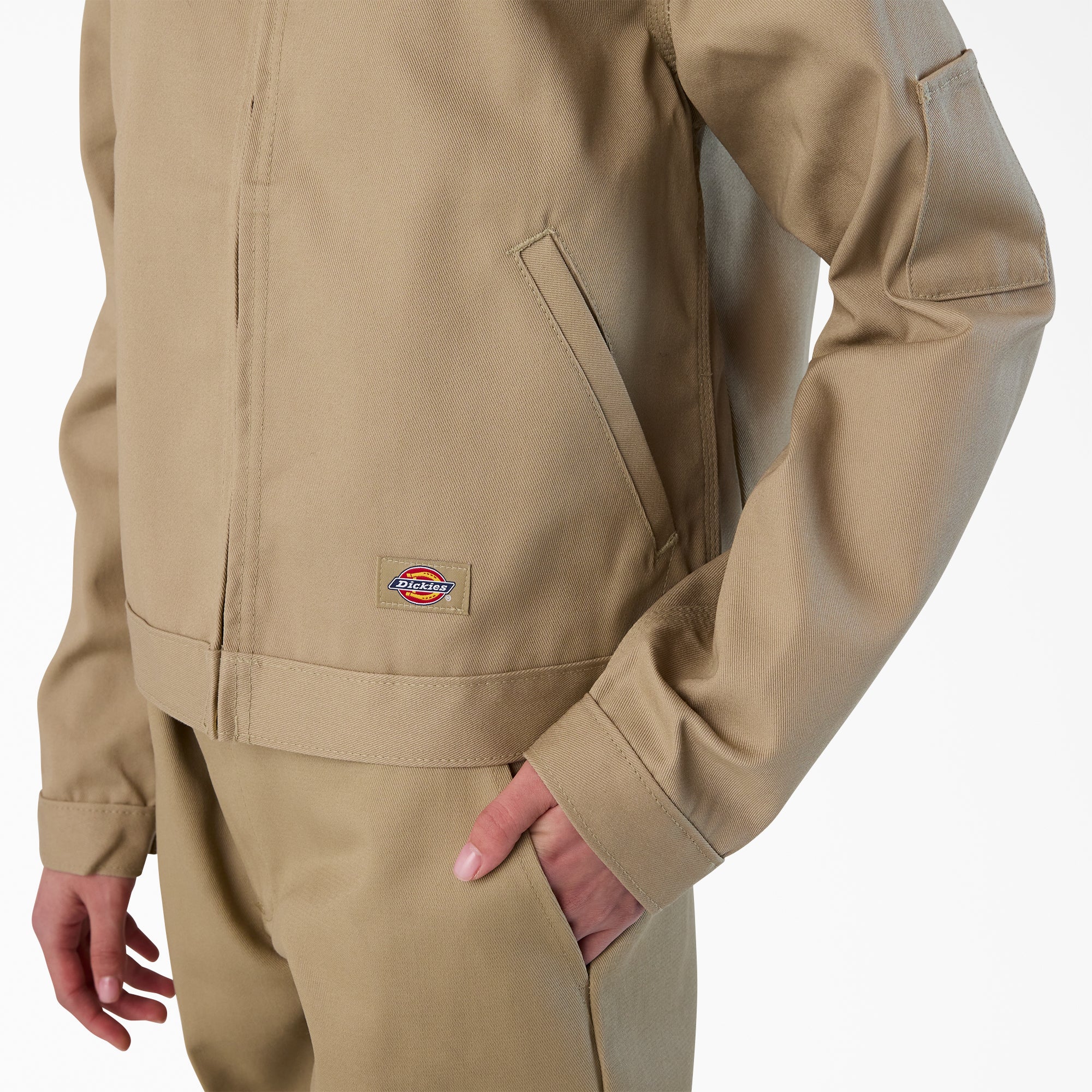 Women's Unlined Cropped Eisenhower Jacket - Image 5