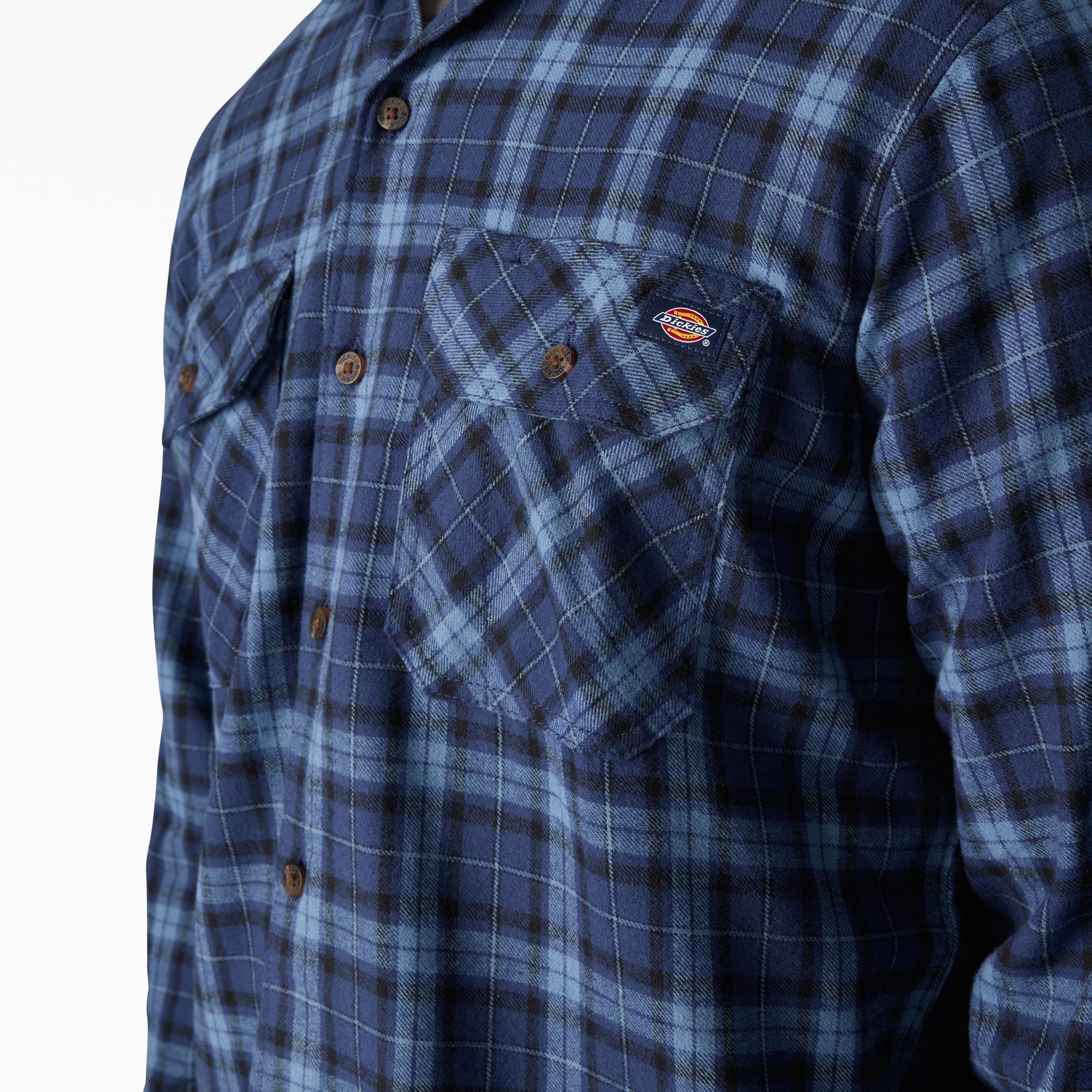 Long Sleeve Flannel Work Shirt - Image 5