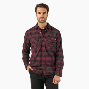 Long Sleeve Flannel Work Shirt