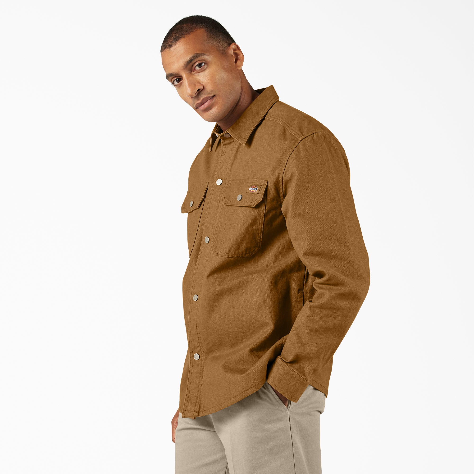 Duck Canvas Shirt Jacket - Image 3