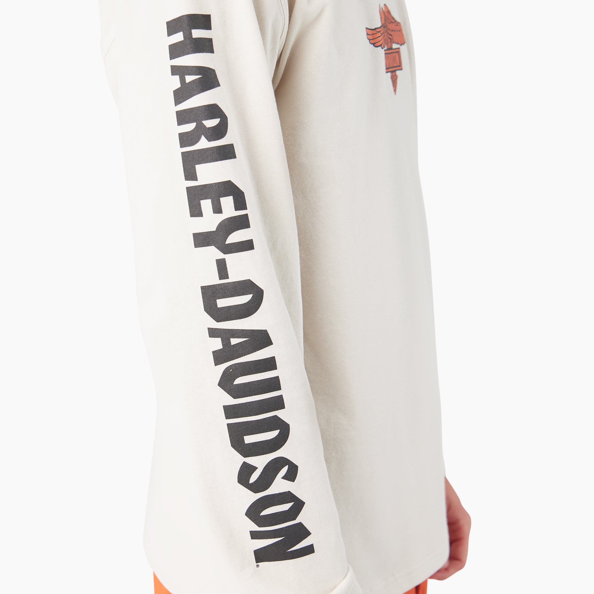 Dickies x Harley-Davidson Heavyweight Long Sleeve Eagle Tee - Image 8
