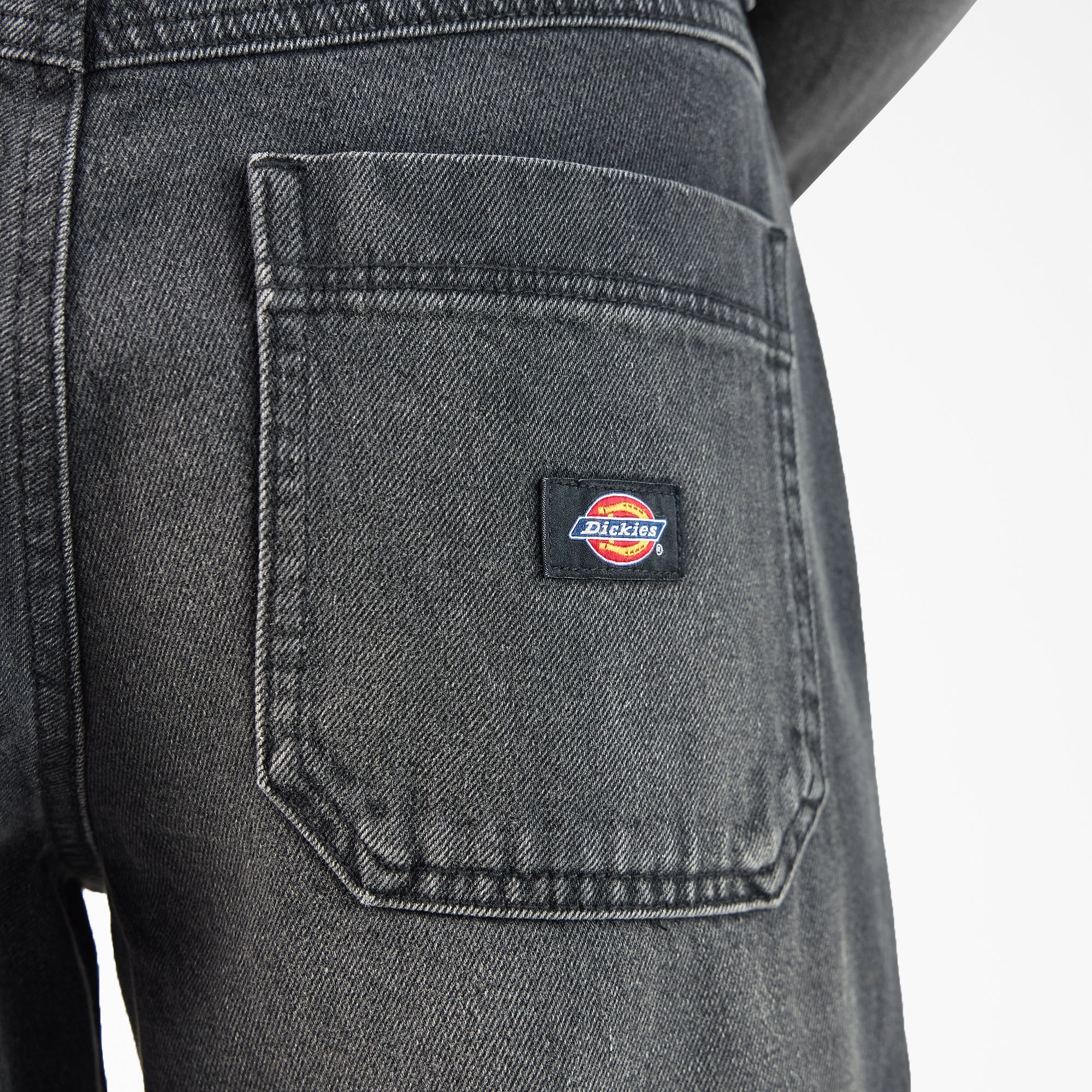 Women's Loose Fit Double Knee Jeans - Image 6