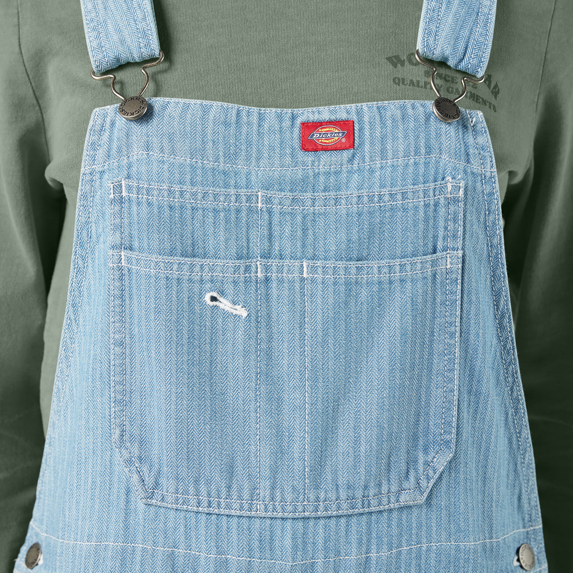 Women's Relaxed Fit Bib Overalls - Image 6