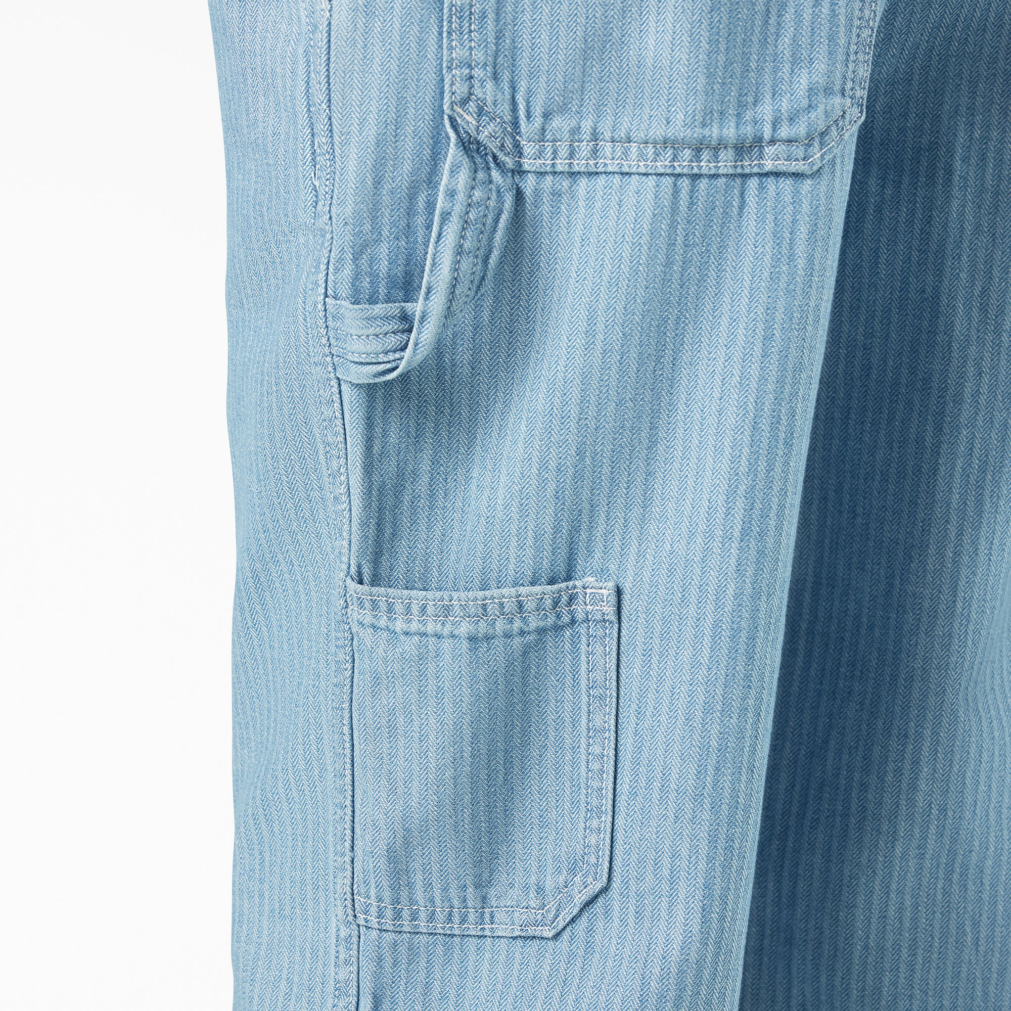 Women's Relaxed Fit Bib Overalls - Image 7