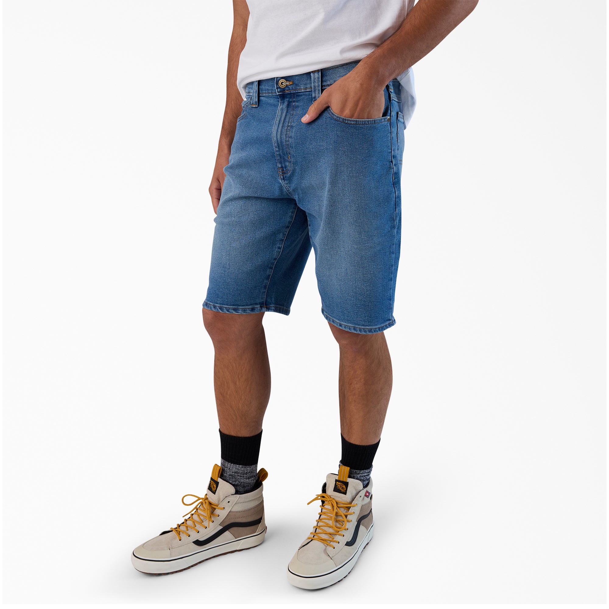 FLEX 5-Pocket Denim Shorts. 11 - Image 4