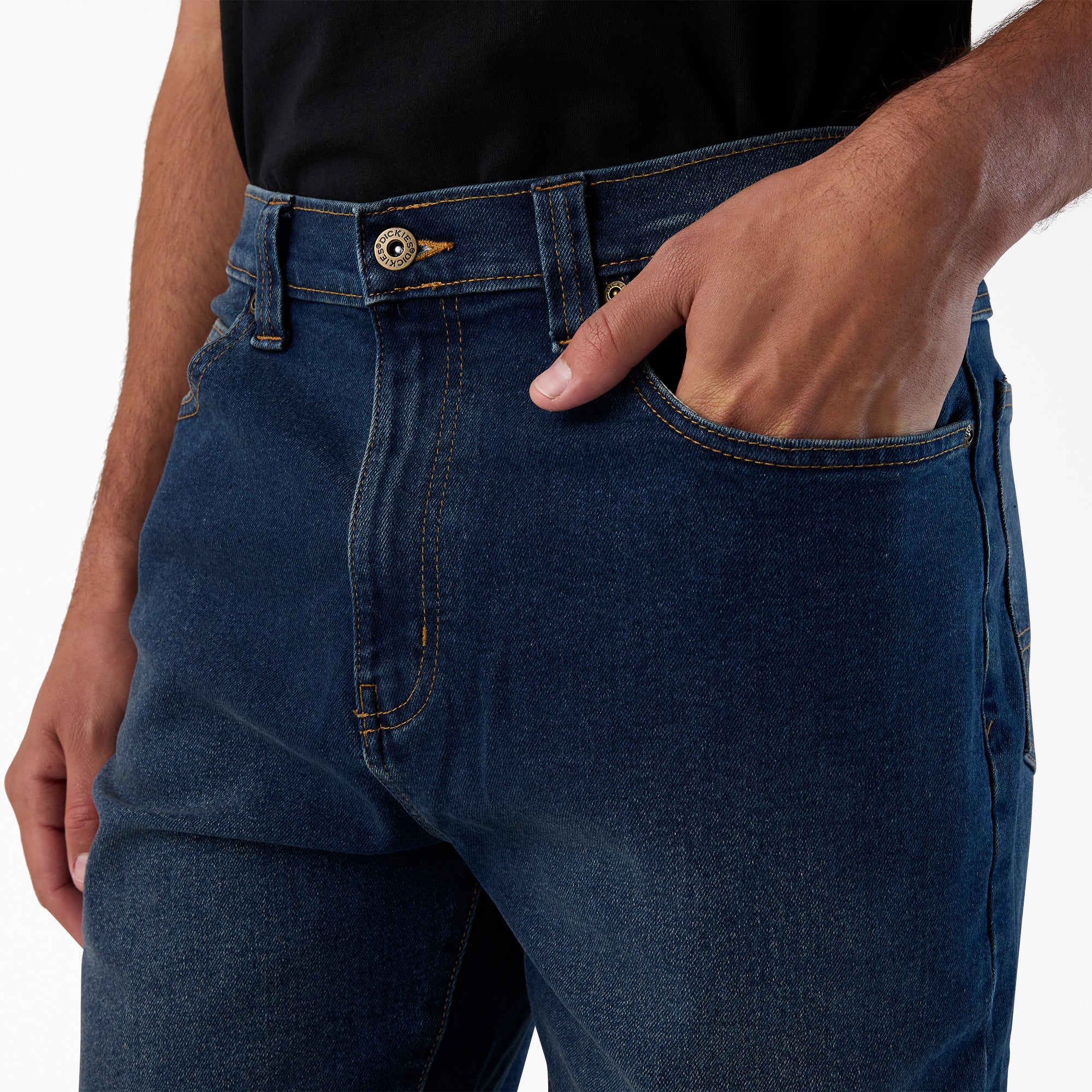 FLEX 5-Pocket Denim Shorts. 11 - Image 6