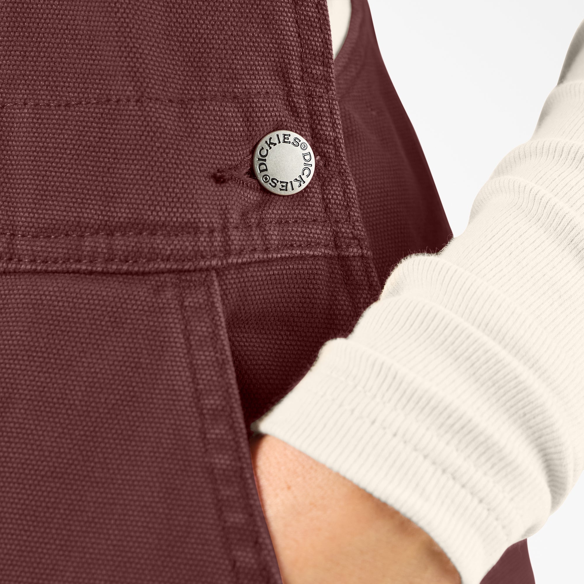 Women's Canvas Bib Overalls - Image 7