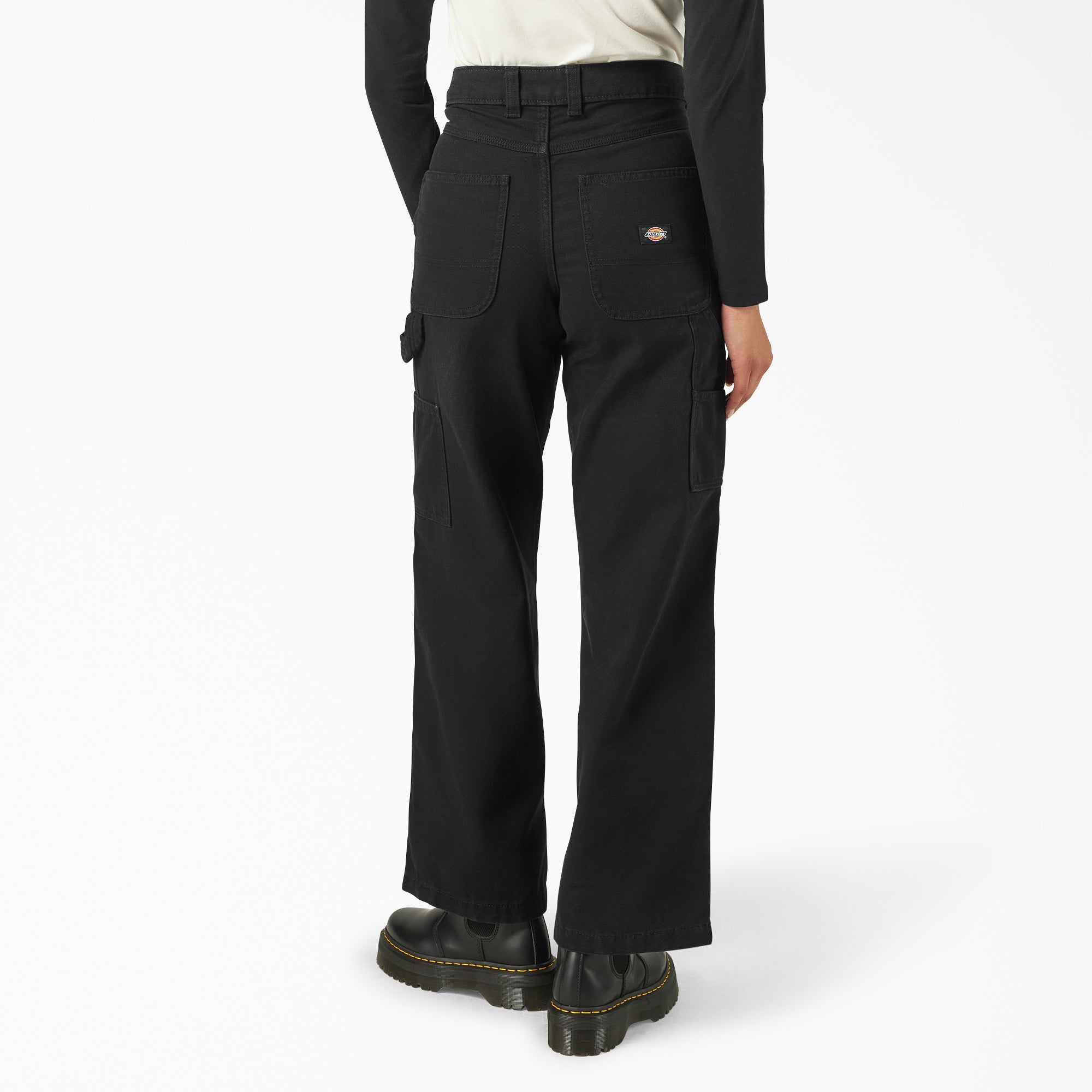 Women's Double Knee Canvas Pants - Image 2