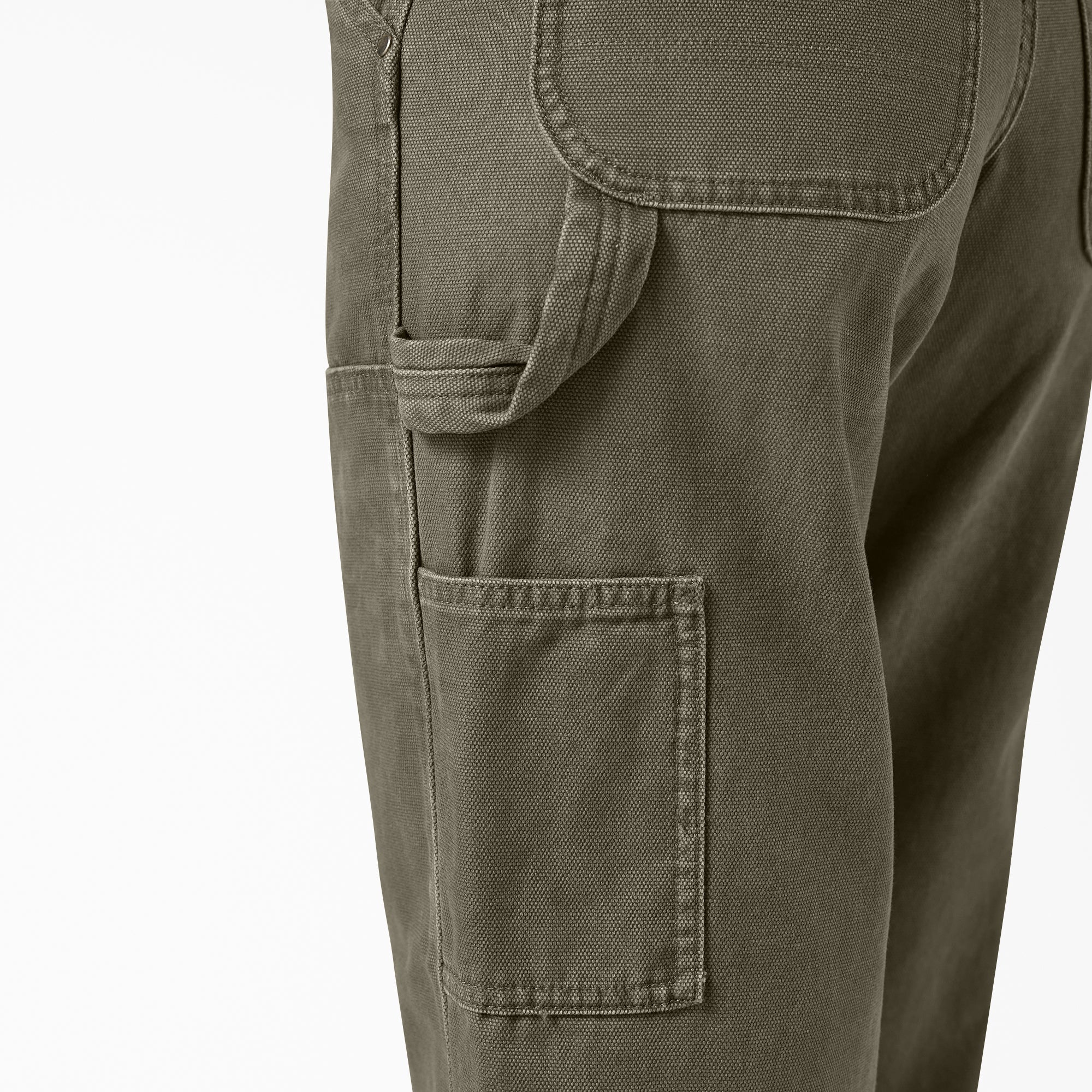 Women's Double Knee Canvas Pants - Image 7