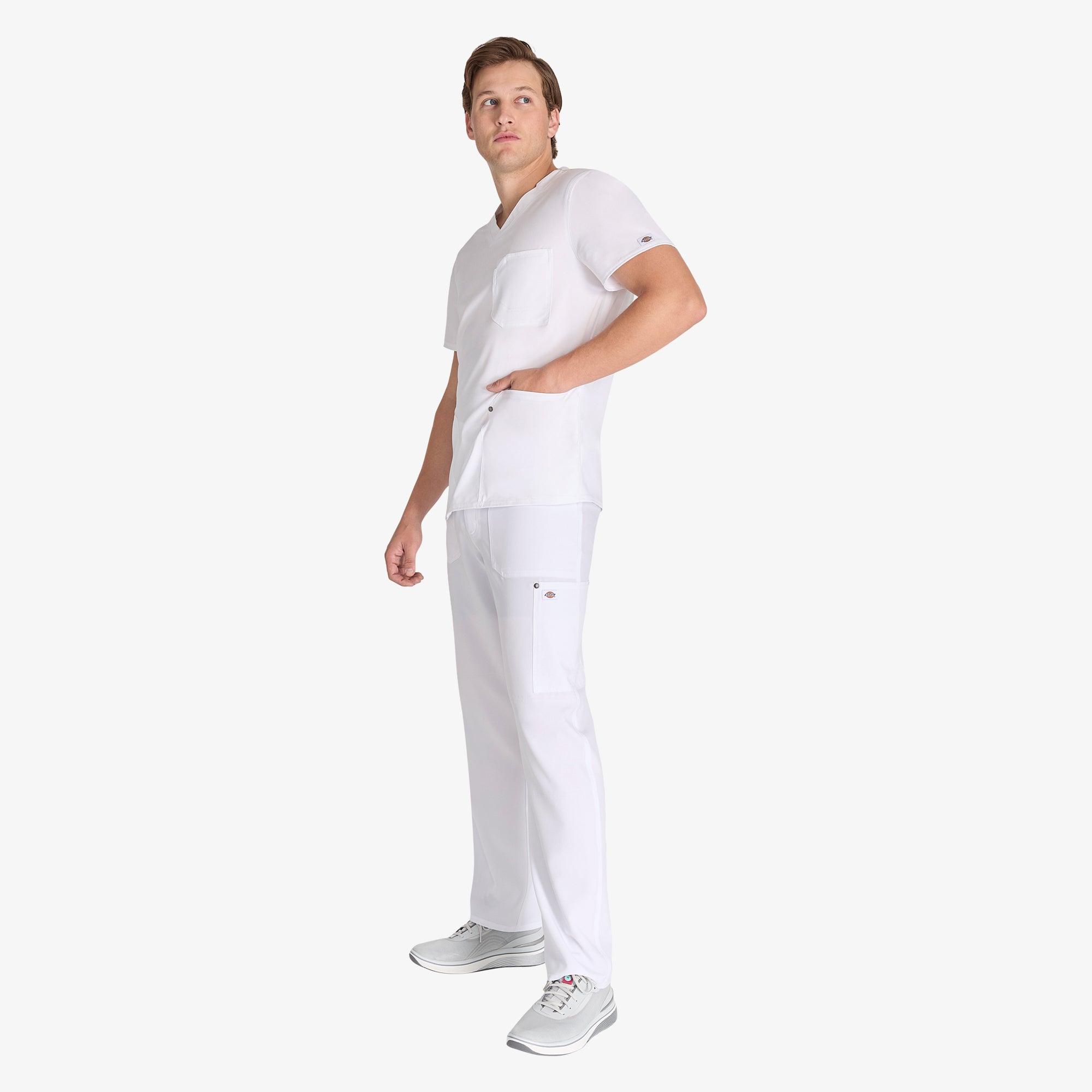 Men's EDS NXT V-Neck Scrub Top - Image 5