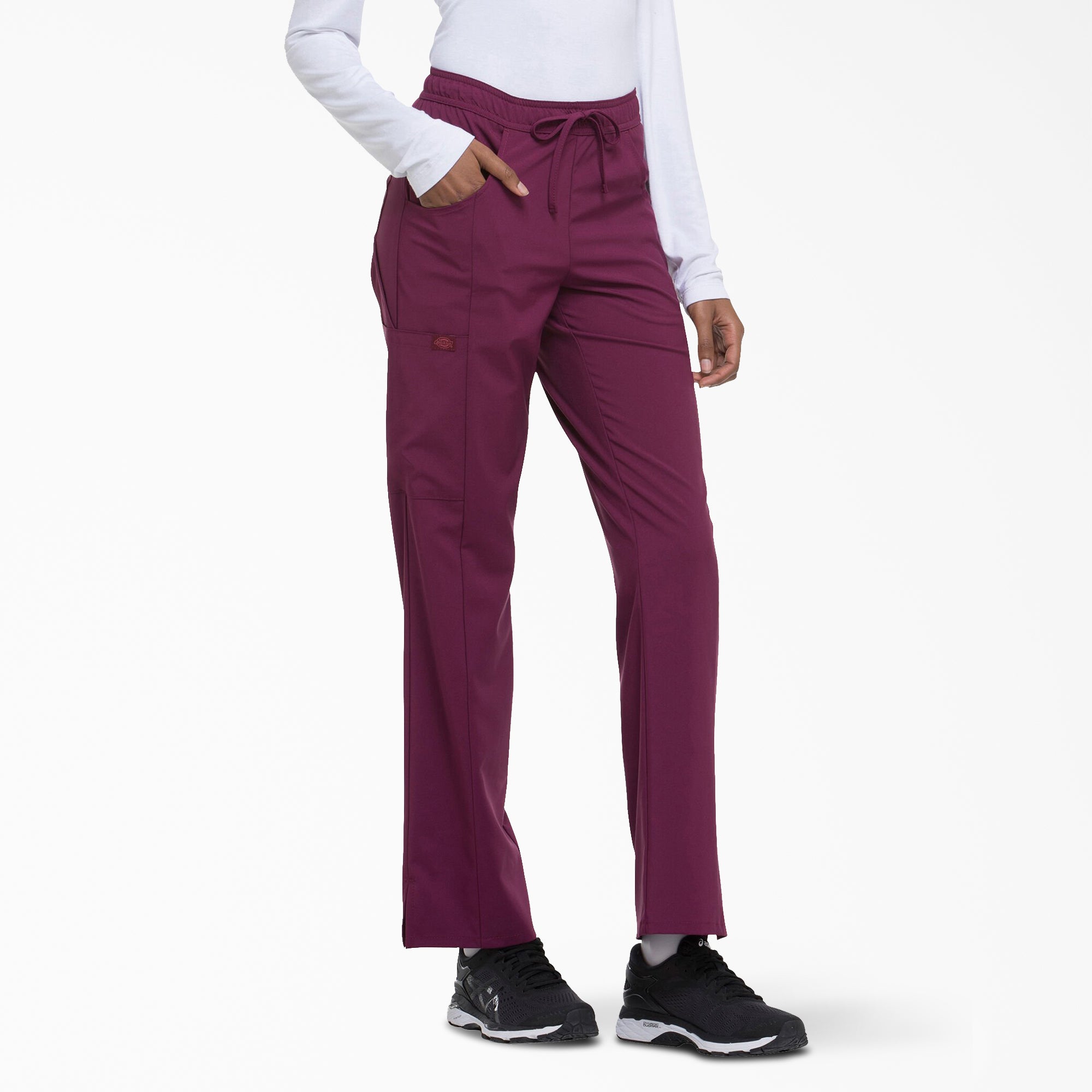 Women's EDS Essentials Drawstring Scrub Pants - Image 4